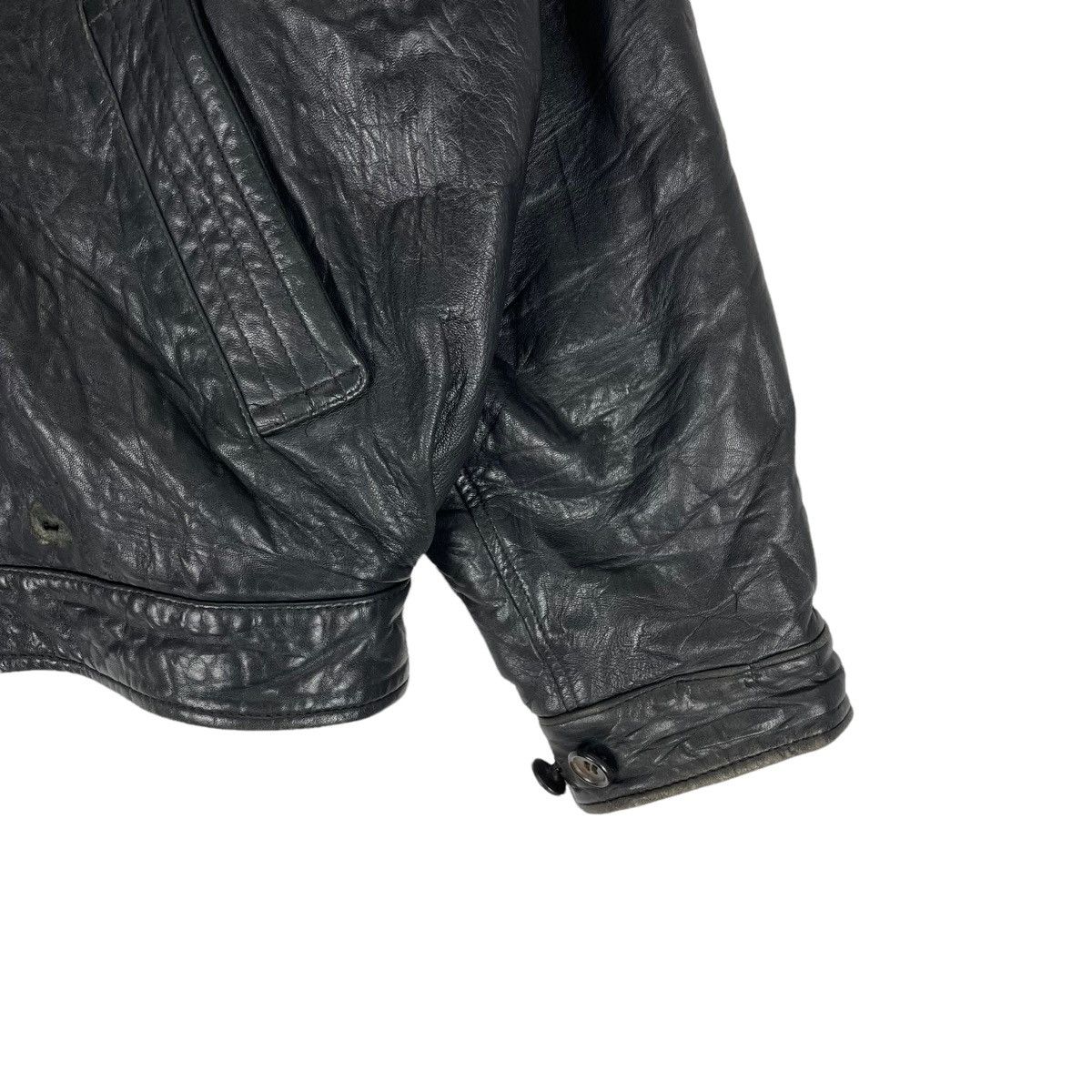 Y's for Men × Yohji Yamamoto 🌟LQ Y’S FOR MEN SHEEPSKIN LEATHER JACKET Size US M / EU 48-50 / 2 - 5 Thumbnail