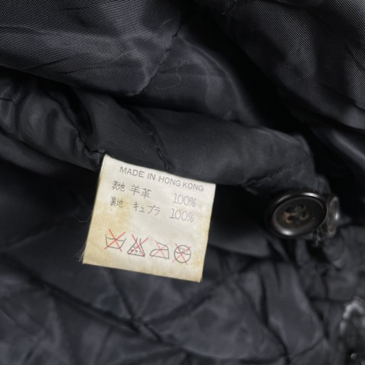 Y's for Men × Yohji Yamamoto 🌟LQ Y’S FOR MEN SHEEPSKIN LEATHER JACKET Size US M / EU 48-50 / 2 - 12 Thumbnail