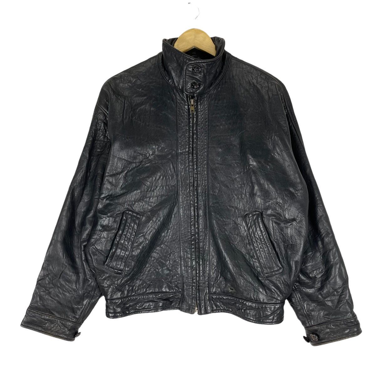 Y's for Men × Yohji Yamamoto 🌟LQ Y’S FOR MEN SHEEPSKIN LEATHER JACKET Size US M / EU 48-50 / 2 - 2 Thumbnail