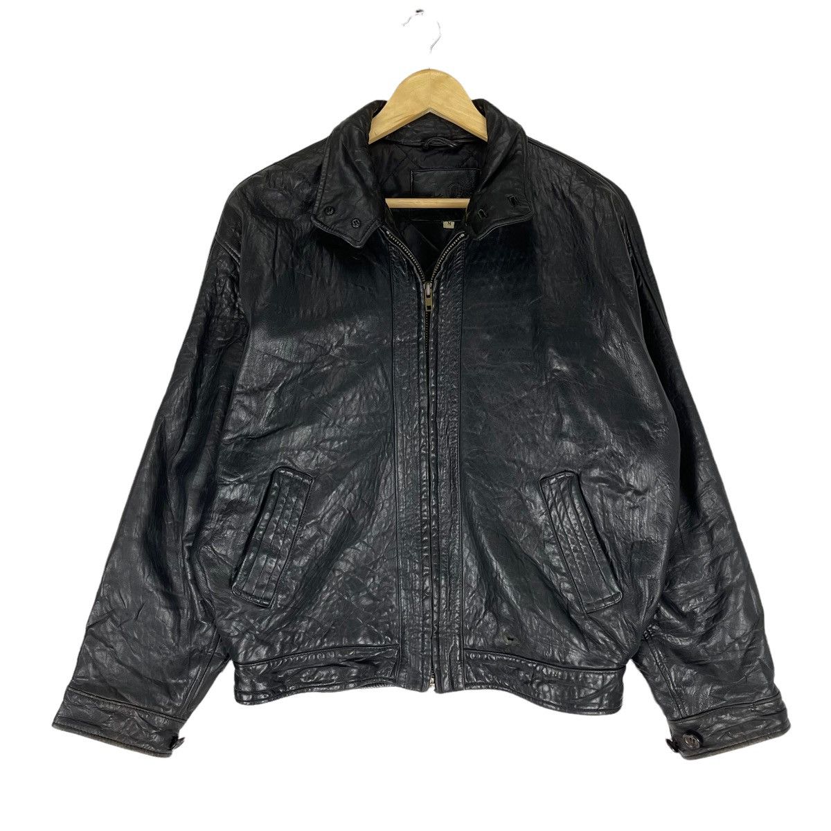 Y's for Men × Yohji Yamamoto 🌟LQ Y’S FOR MEN SHEEPSKIN LEATHER JACKET Size US M / EU 48-50 / 2 - 1 Thumbnail