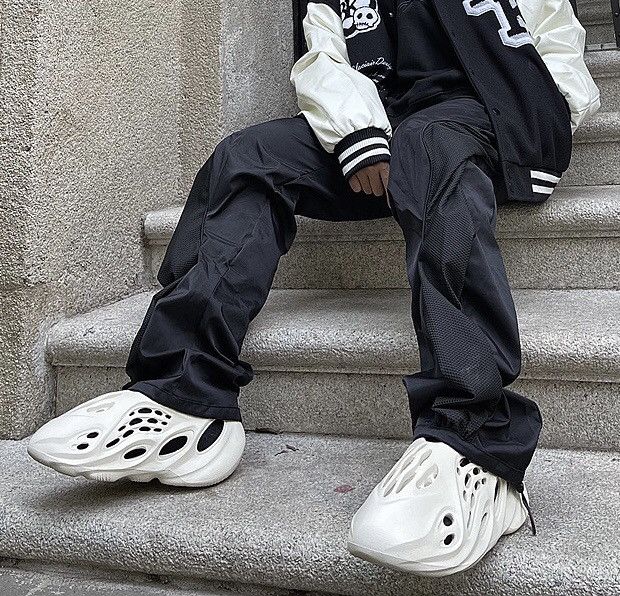 Japanese Brand × Vintage Hip hop grunge nylon ruched pants Size US 32 / EU 48 - 4 Thumbnail