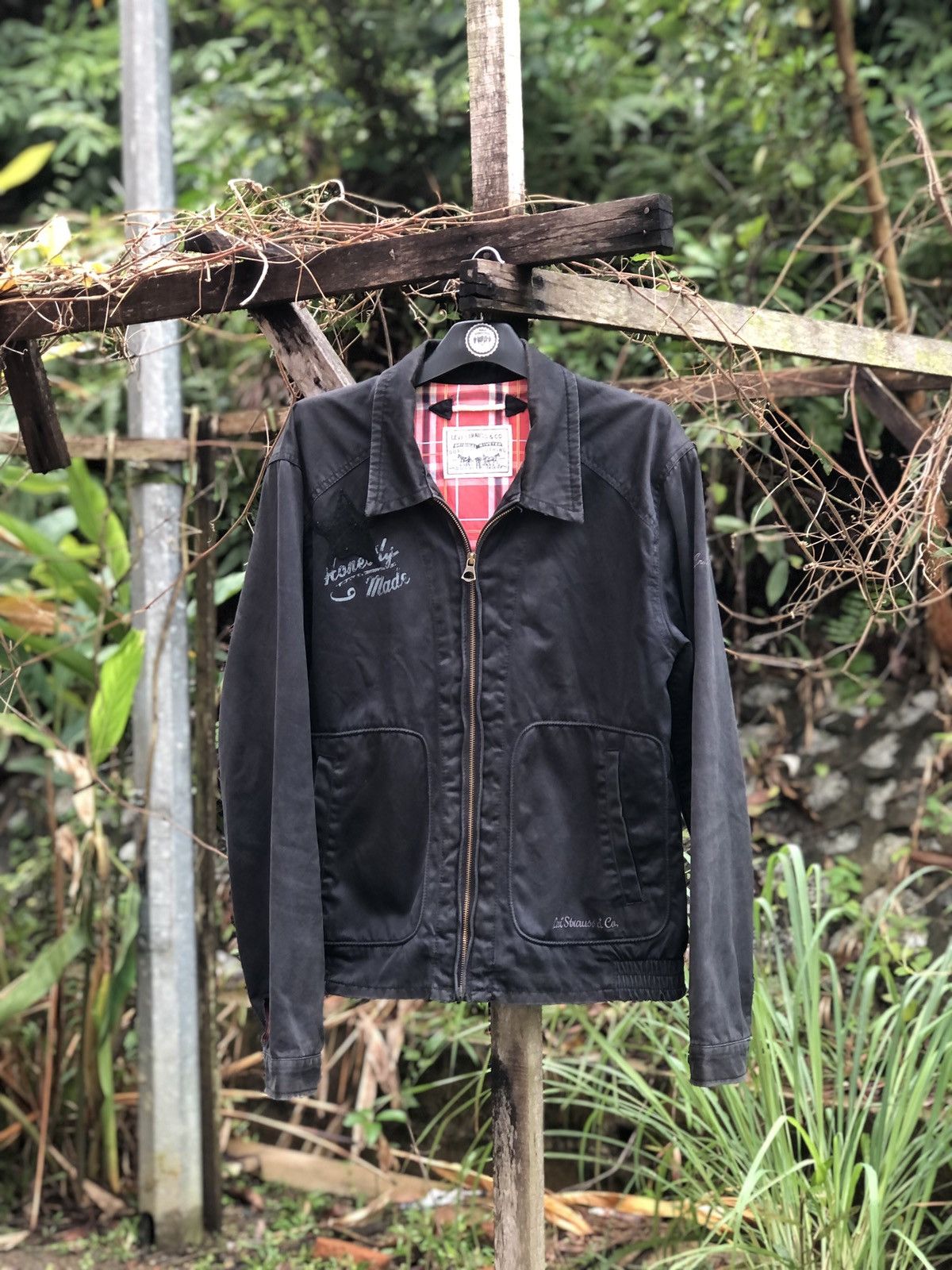 Levi's Vintage Clothing Vintage Levi's Drizzler Jacket Rockabilly 1950's Style Size US M / EU 48-50 / 2 - 1 Thumbnail