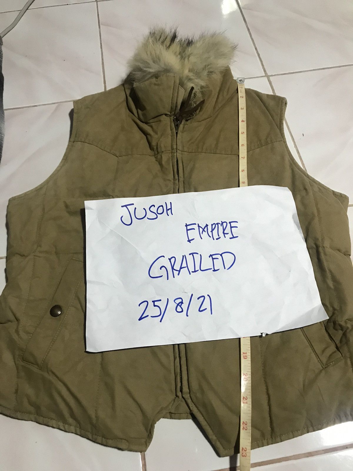 Polo Ralph Lauren × Ralph Lauren COYOTE FUR DOWN VEST BY RALPH LAUREN Size US M / EU 48-50 / 2 - 11 Thumbnail