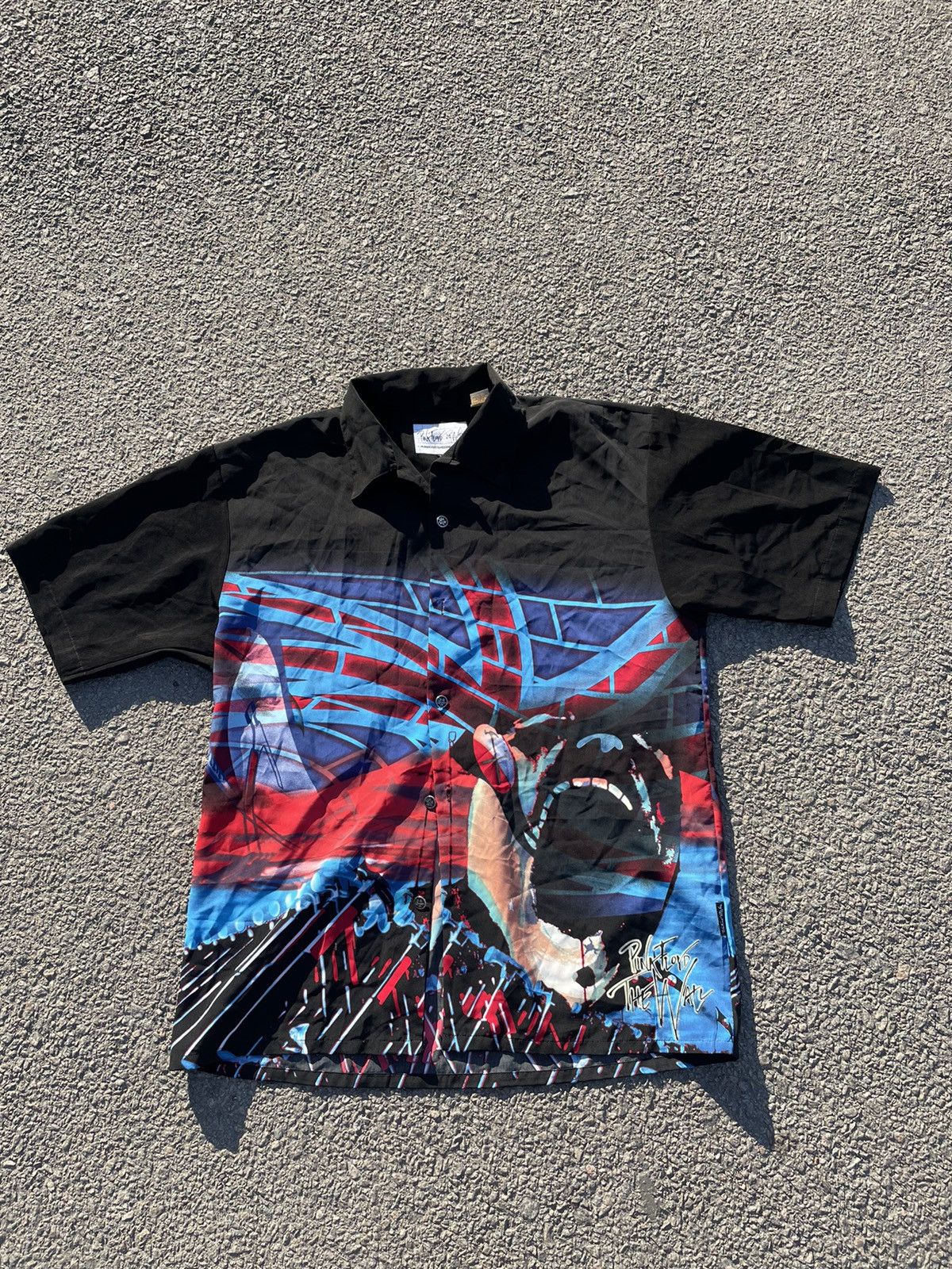 Dragonfly Rare Vintage size XL PINK FLOYD THE WALL Marching Dragonfly Size US XL / EU 56 / 4 - 1 Thumbnail