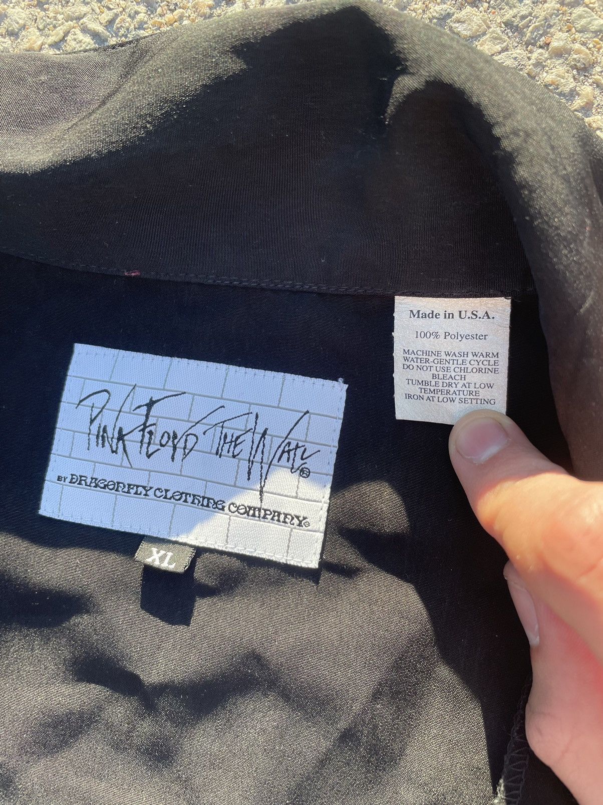 Dragonfly Rare Vintage size XL PINK FLOYD THE WALL Marching Dragonfly Size US XL / EU 56 / 4 - 5 Thumbnail