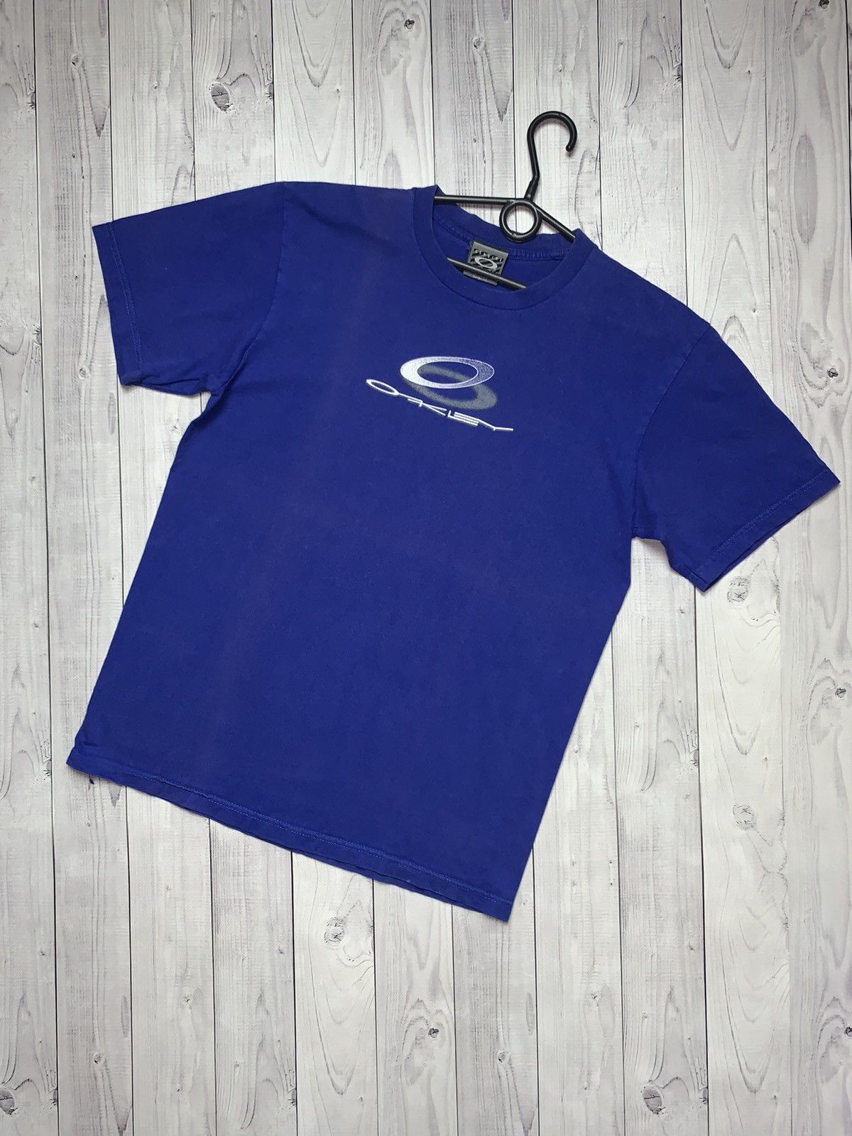 Oakley × Vintage Vintage tee Oakle big logo blue size m Size US M / EU 48-50 / 2 - 1 Thumbnail