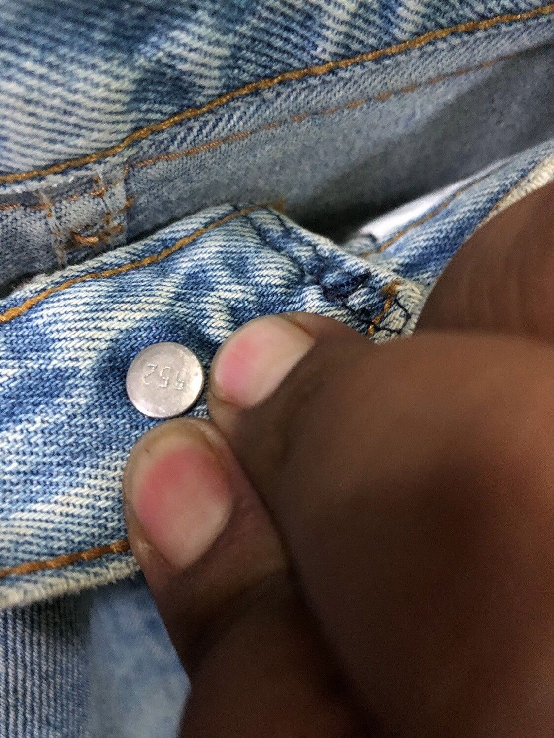 Levi's × Vintage Vintage Levis 501 Distressed Denim Jeans Size US 34 / EU 50 - 5 Thumbnail