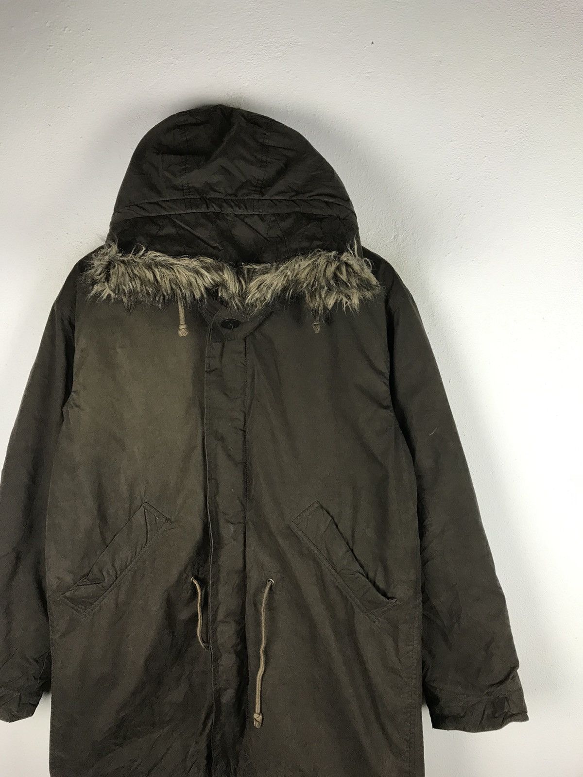 Kiminori Morishita × Uniqlo KIMINORI MORISHITA X UNIQLO PARKA JACKET WITH FUR HOODIE Size US L / EU 52-54 / 3 - 4 Thumbnail