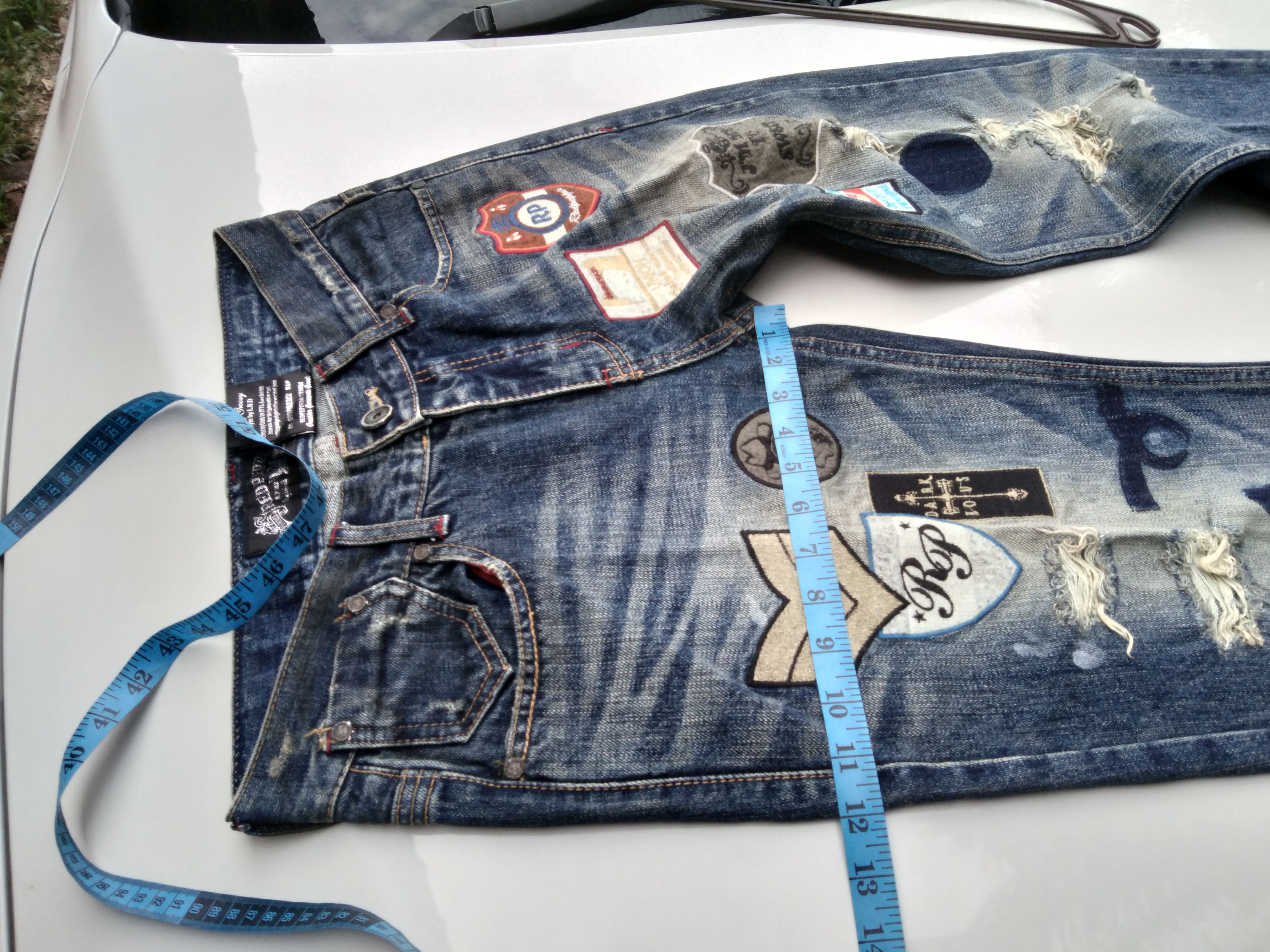 Japanese Brand RARE RED PEPPER DISTRESS DENIM Size US 32 / EU 48 - 23 Thumbnail