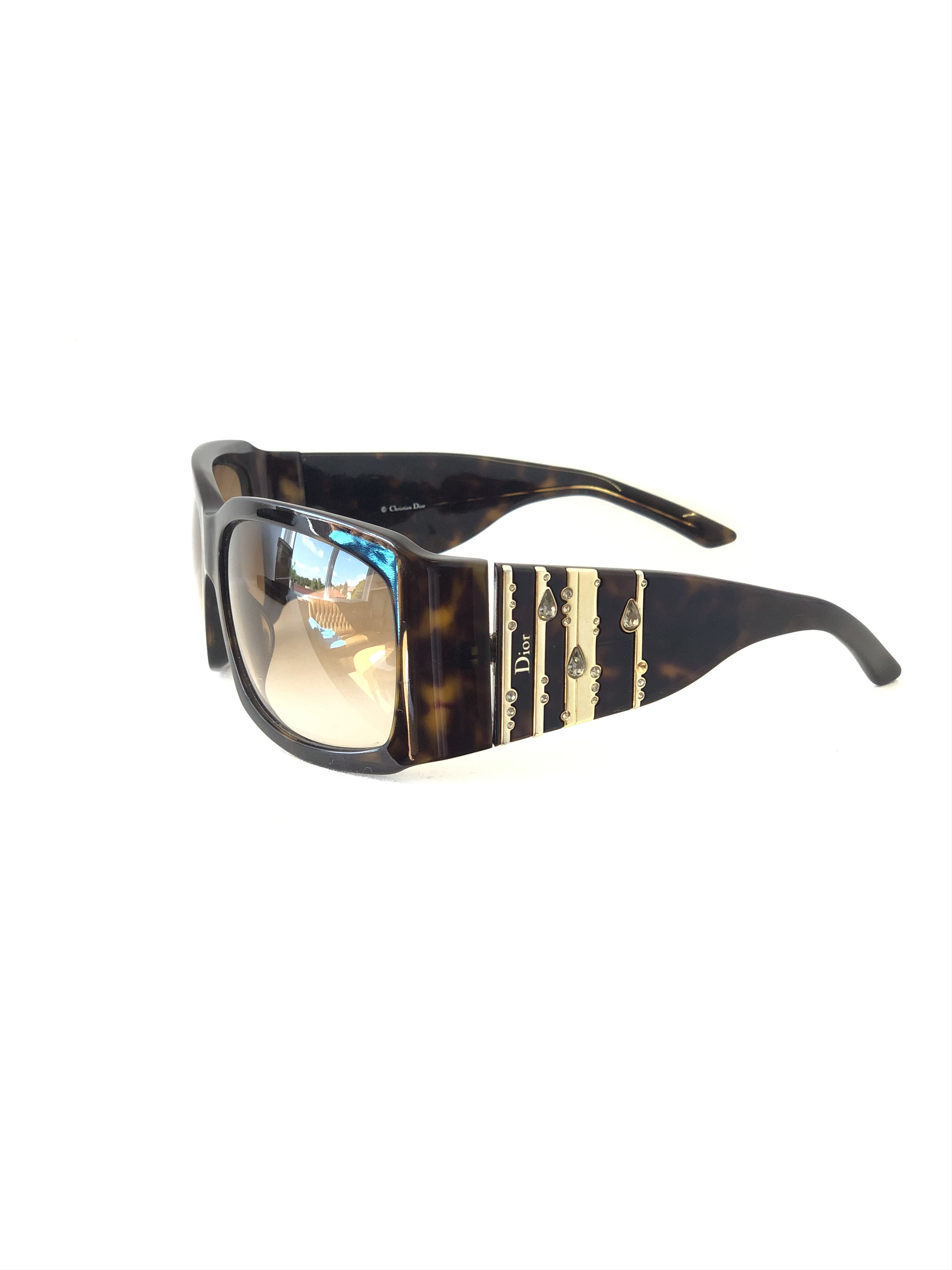 Dior Dior Rain 1 Swarovski Crystal Sunglasses Size ONE SIZE - 1 Thumbnail