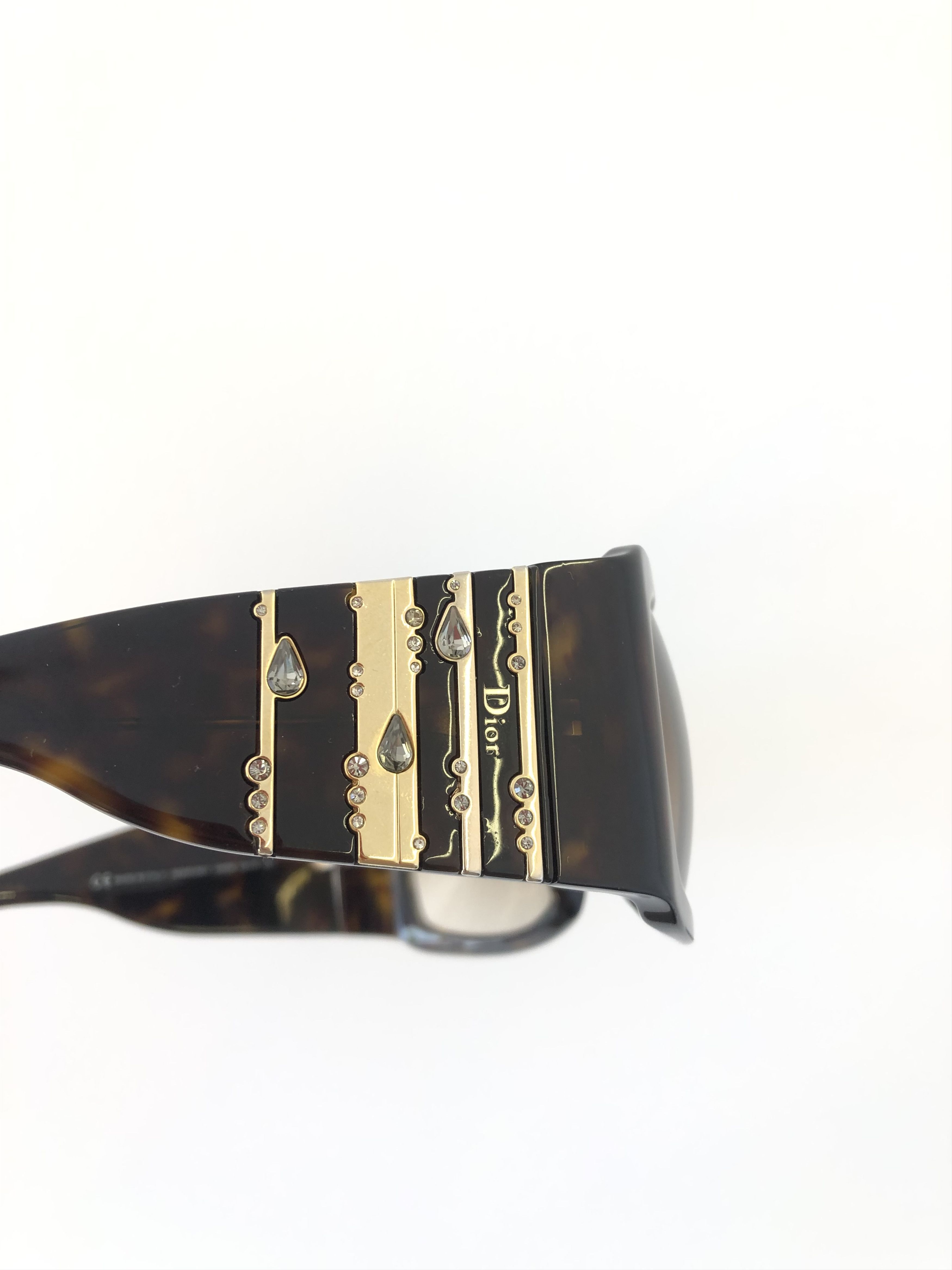 Dior Dior Rain 1 Swarovski Crystal Sunglasses Size ONE SIZE - 6 Thumbnail