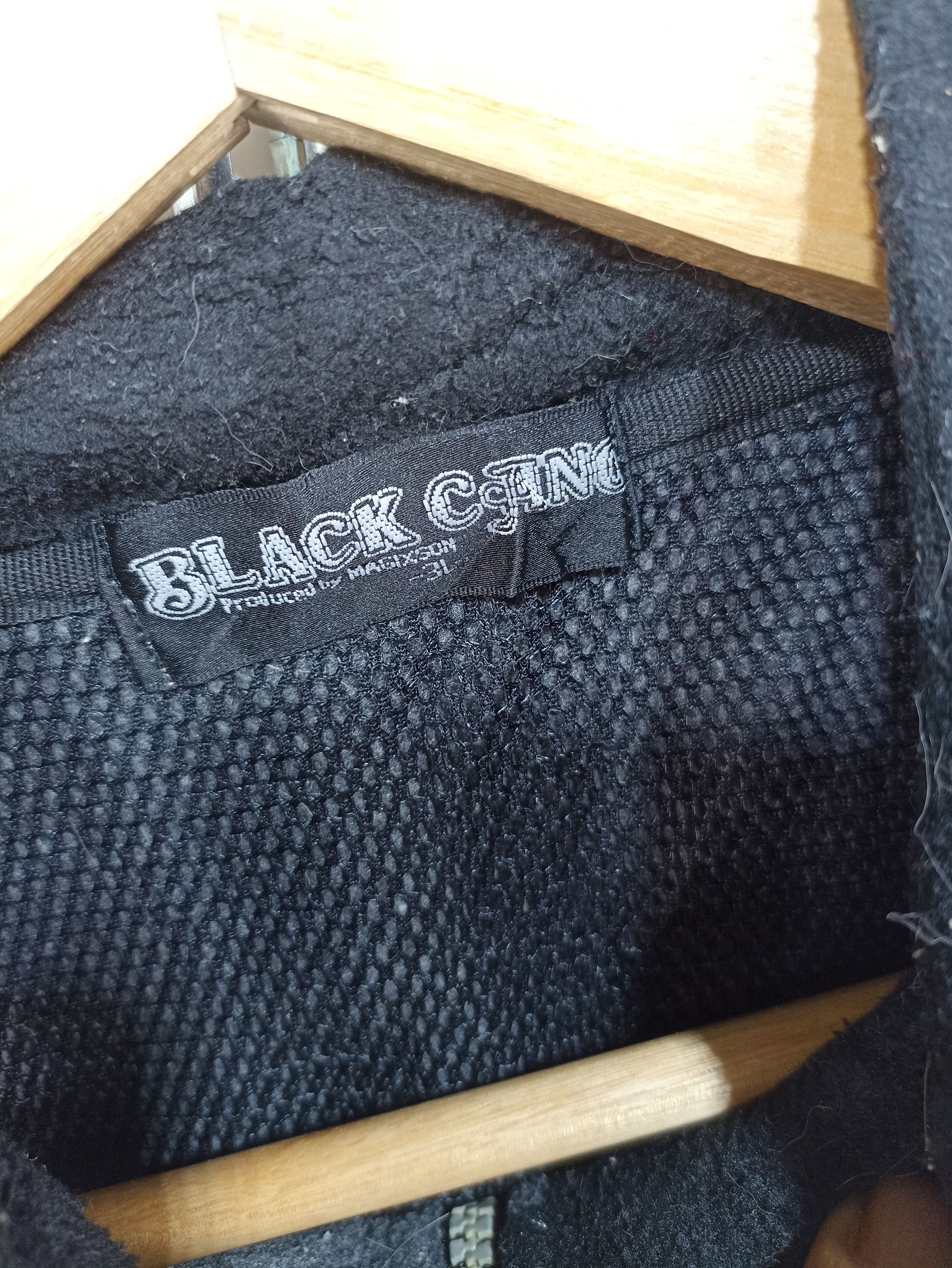 Japanese Brand × Vintage Vintage Black Gangs Fleece embroidered Logo Size US L / EU 52-54 / 3 - 5 Thumbnail