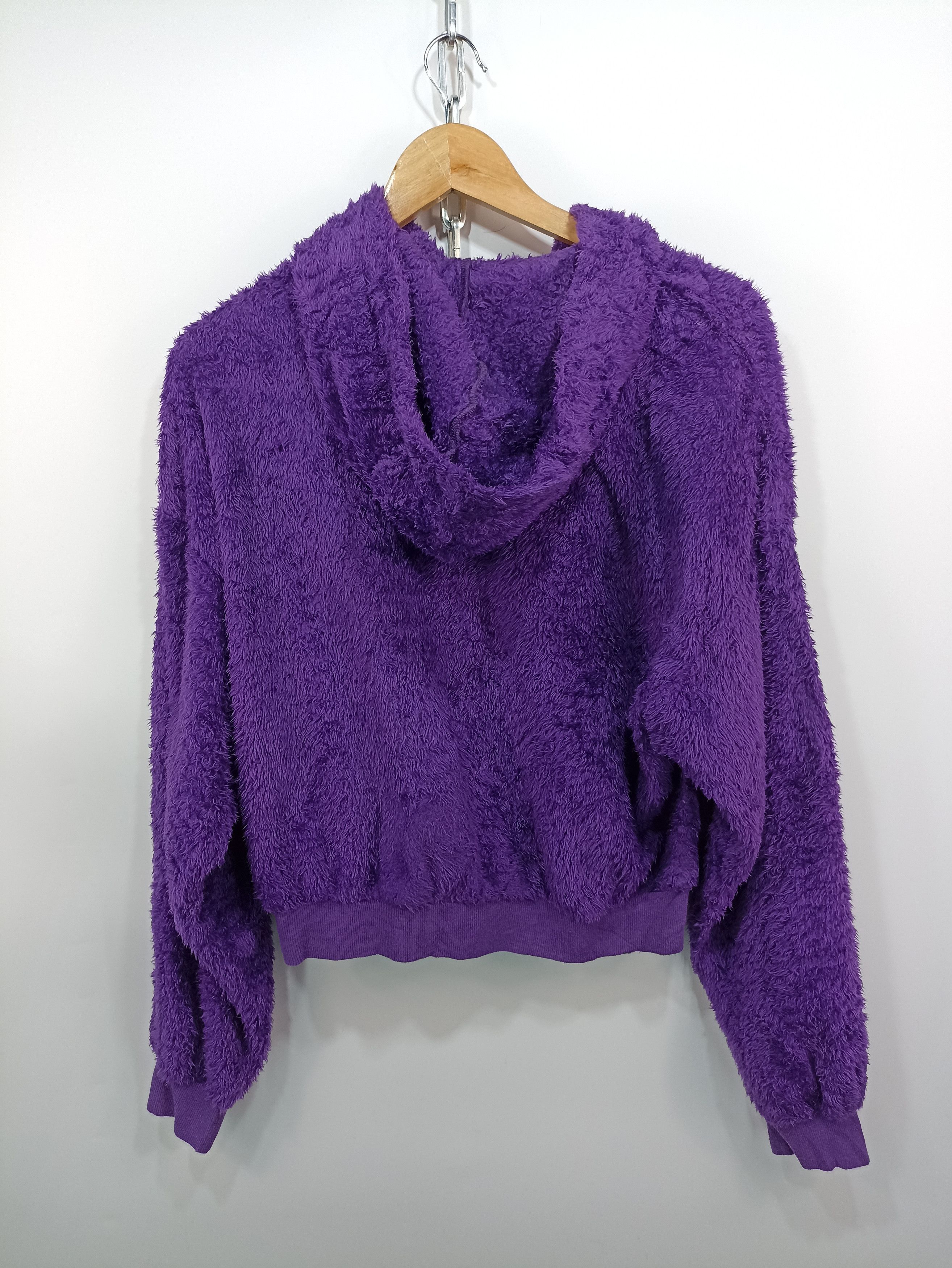 Japanese Brand Japanesebrand croppep pile fleece hoodie Size US S / EU 44-46 / 1 - 2 Thumbnail