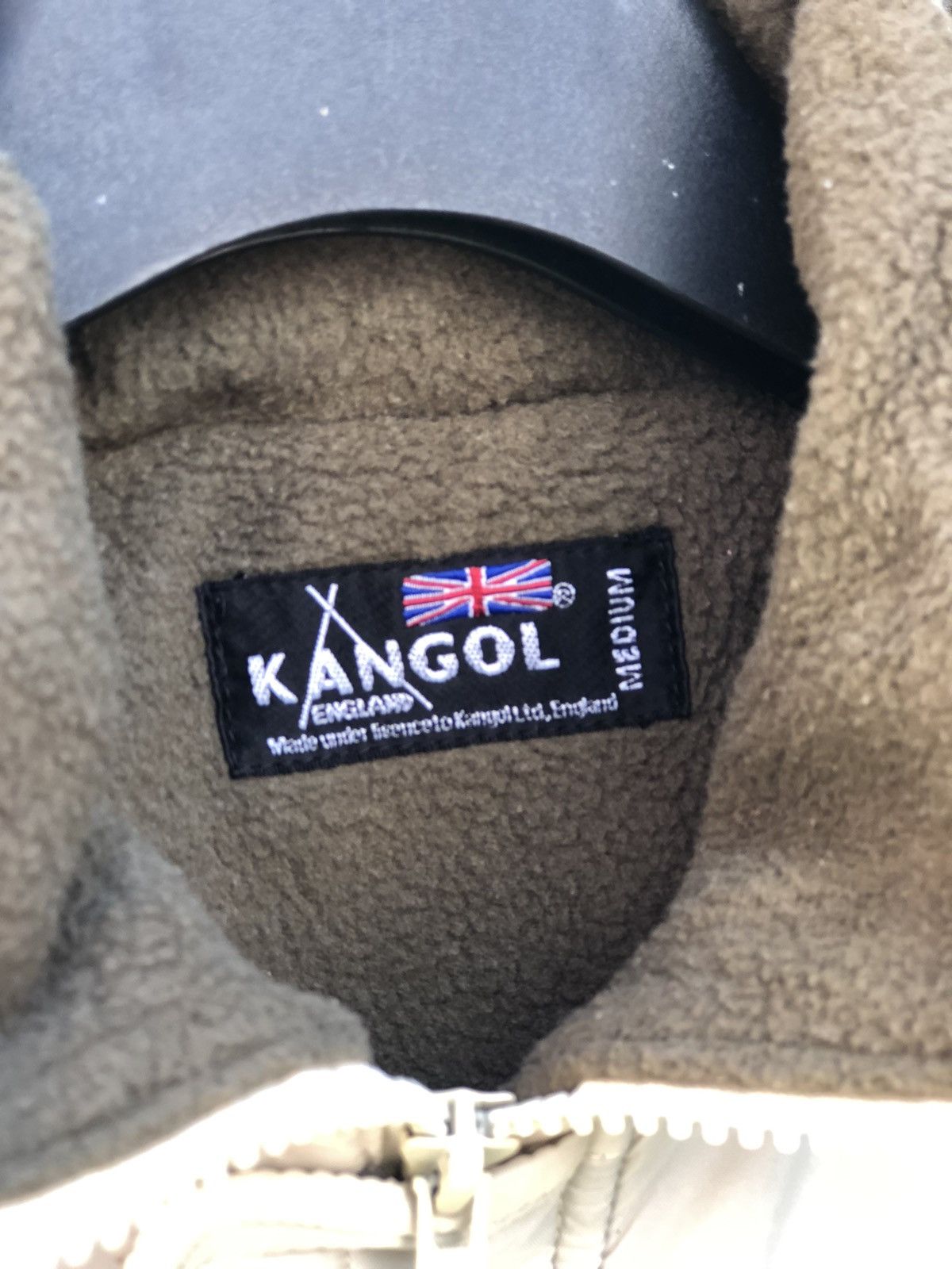 Kangol Vintage 90's Kangol Nylon Vest Zipper Fleece Lining Size US M / EU 48-50 / 2 - 9 Thumbnail