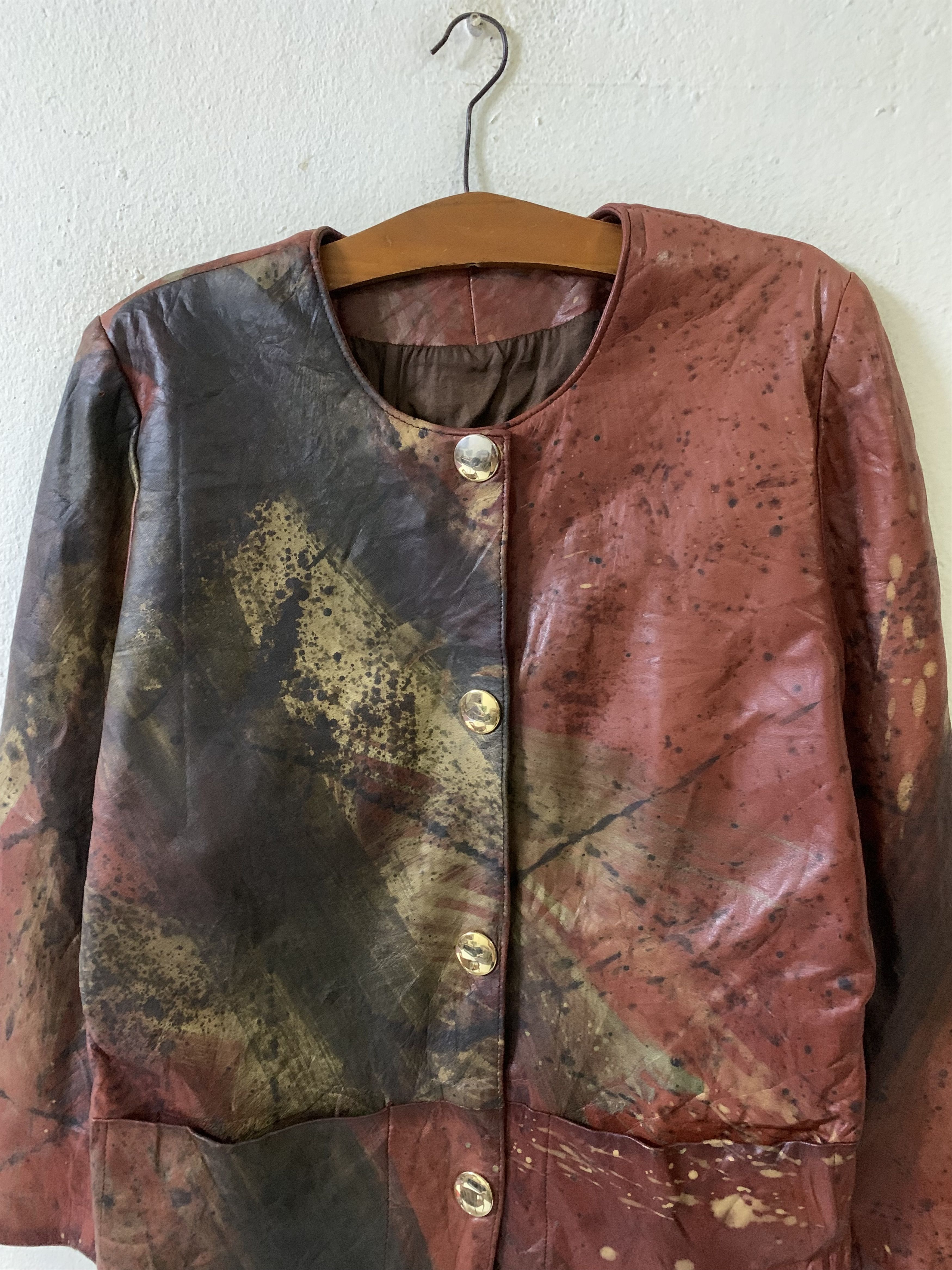 Other Made In Spain Paint Splatter Style Women Jacket Size S / US 4 / IT 40 - 4 Thumbnail