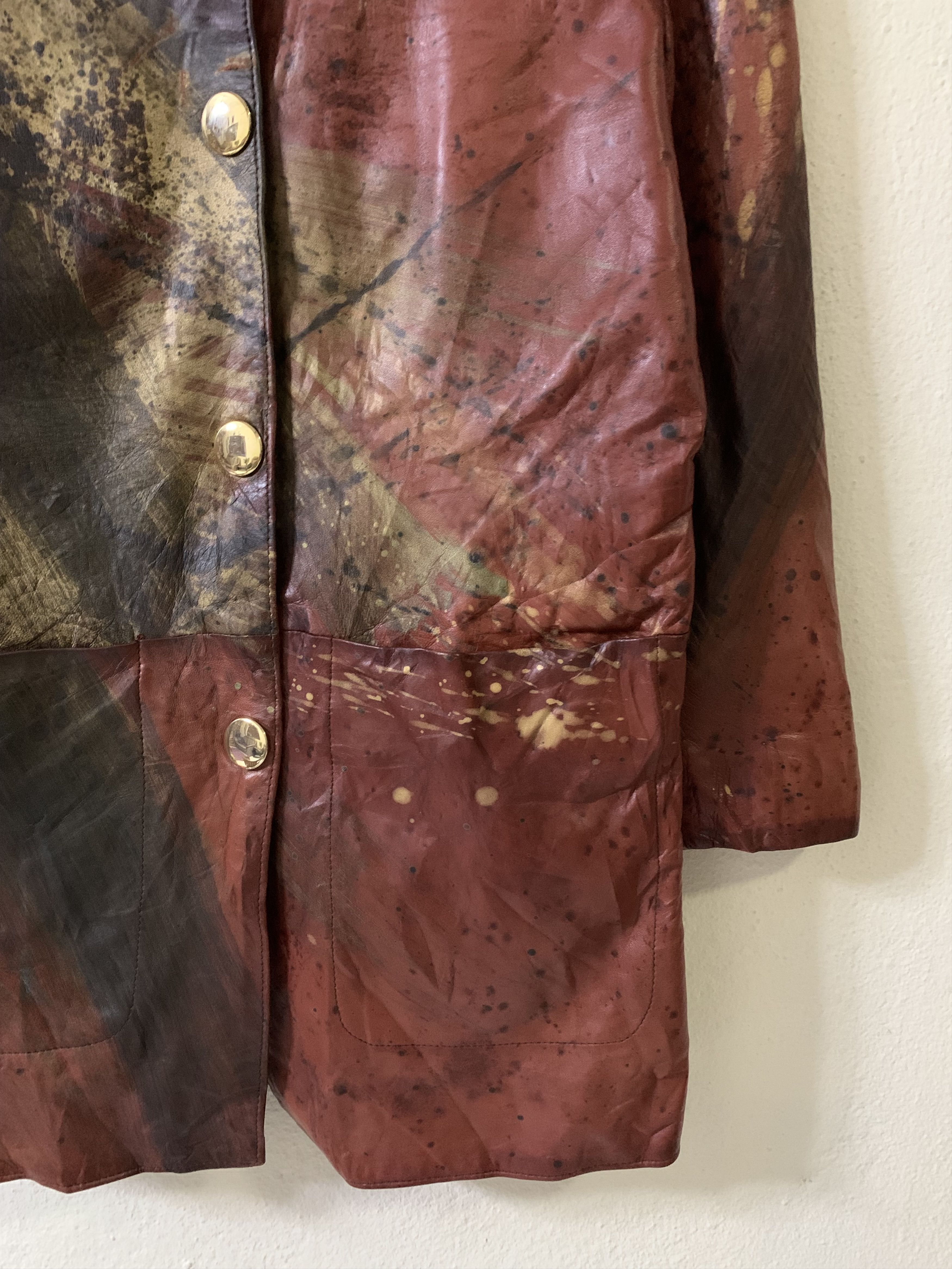 Other Made In Spain Paint Splatter Style Women Jacket Size S / US 4 / IT 40 - 2 Thumbnail