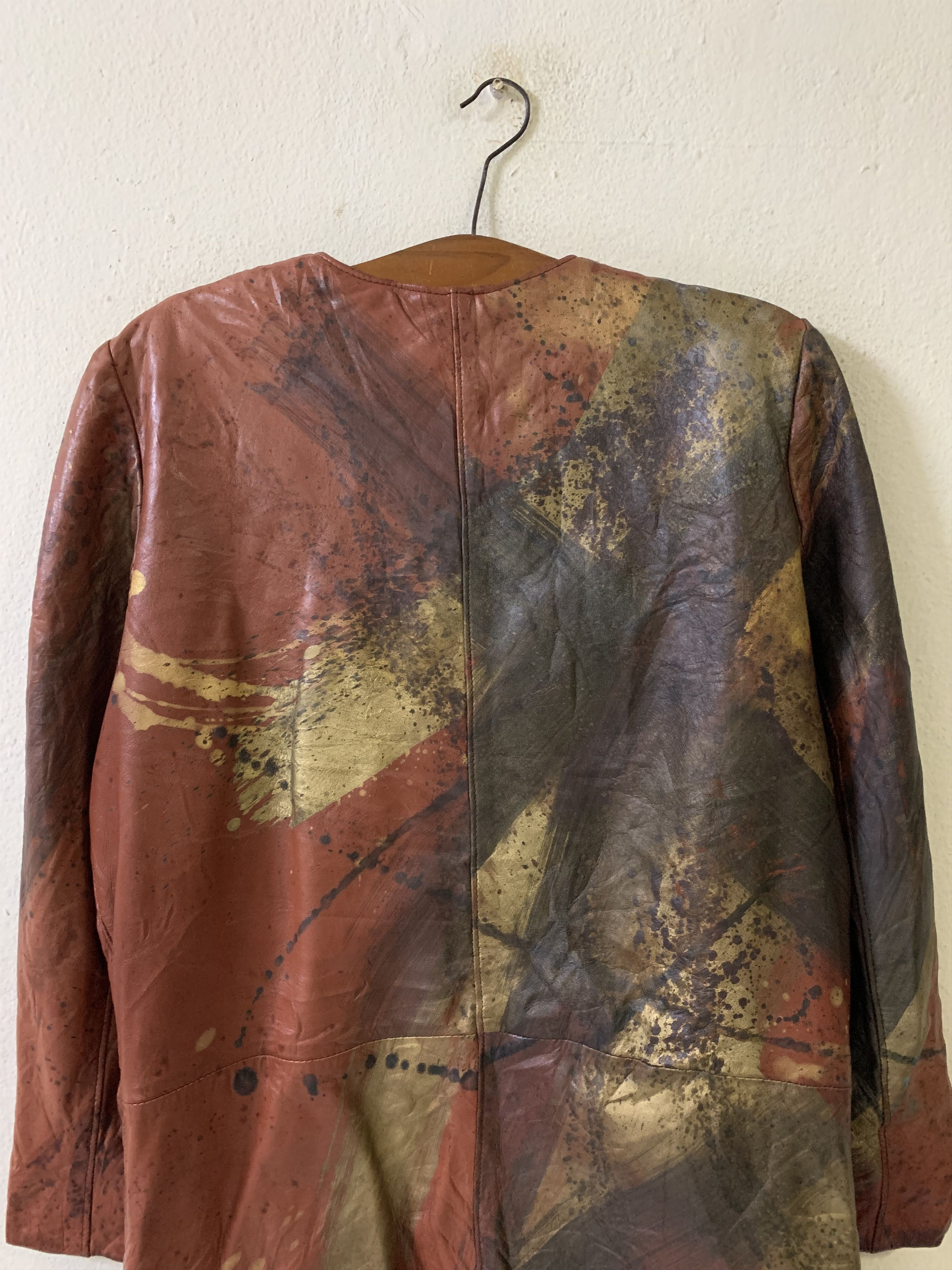 Other Made In Spain Paint Splatter Style Women Jacket Size S / US 4 / IT 40 - 8 Thumbnail