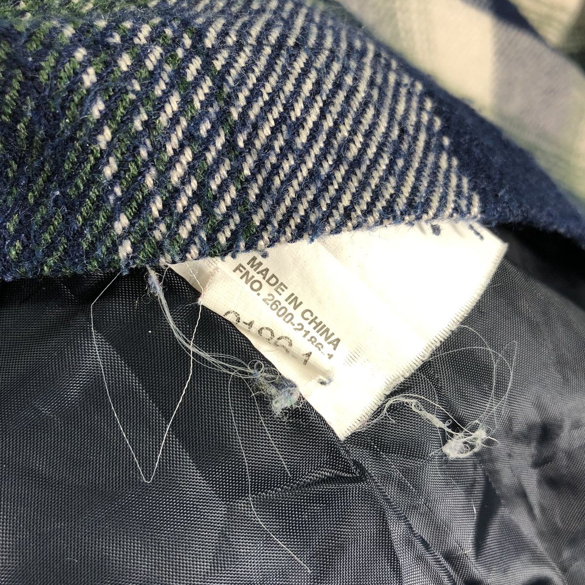 Maui and Sons Vintage 90's Flannel Zipper Jacket Blue Tartan Check Size US XL / EU 56 / 4 - 16 Thumbnail