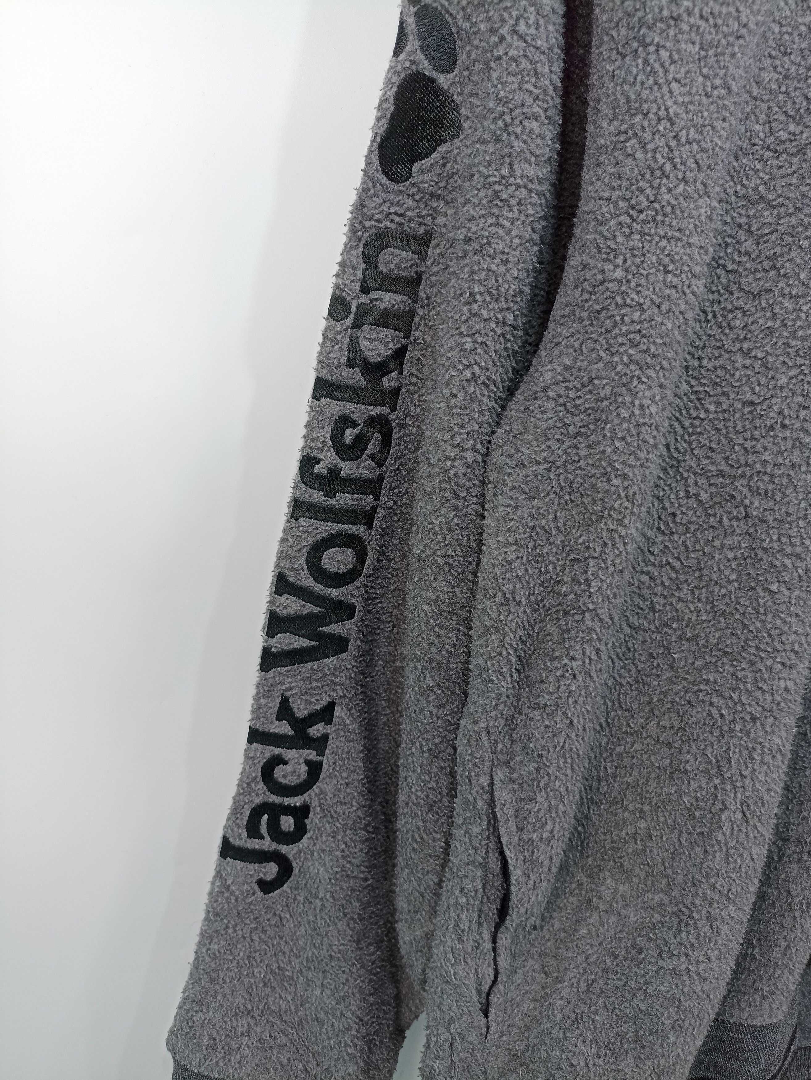 Jack Wolfskin × Polartec × Vintage Vintage jacke wolfskins Embroidered Fleece sweatshirt Size US L / EU 52-54 / 3 - 2 Thumbnail