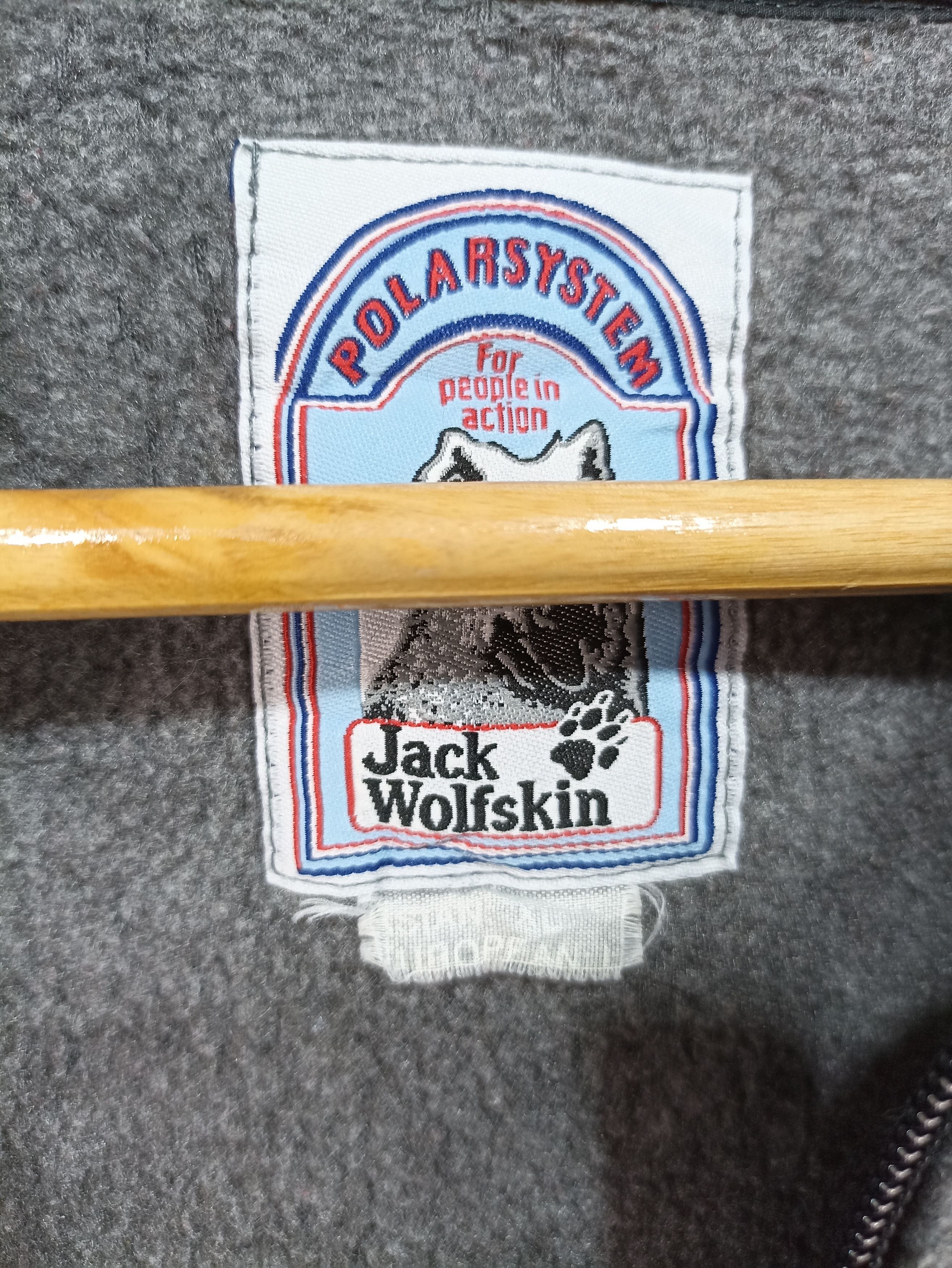 Jack Wolfskin × Polartec × Vintage Vintage jacke wolfskins Embroidered Fleece sweatshirt Size US L / EU 52-54 / 3 - 6 Thumbnail