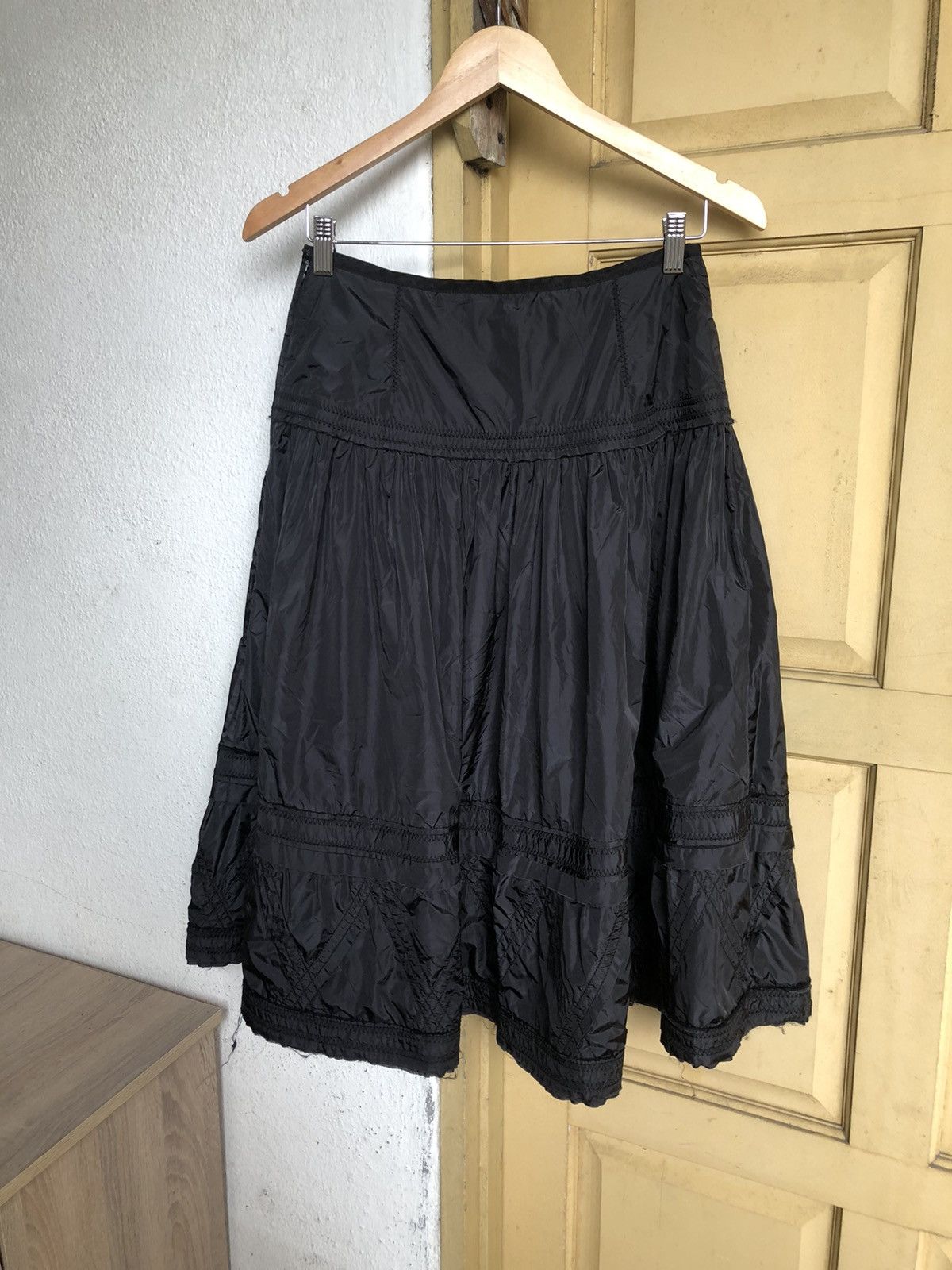 yoshie inaba Vintage Yoshi Inaba Seditionaries Bondage Midi Skirt Size 26" / US 2 / IT 38 - 2 Thumbnail