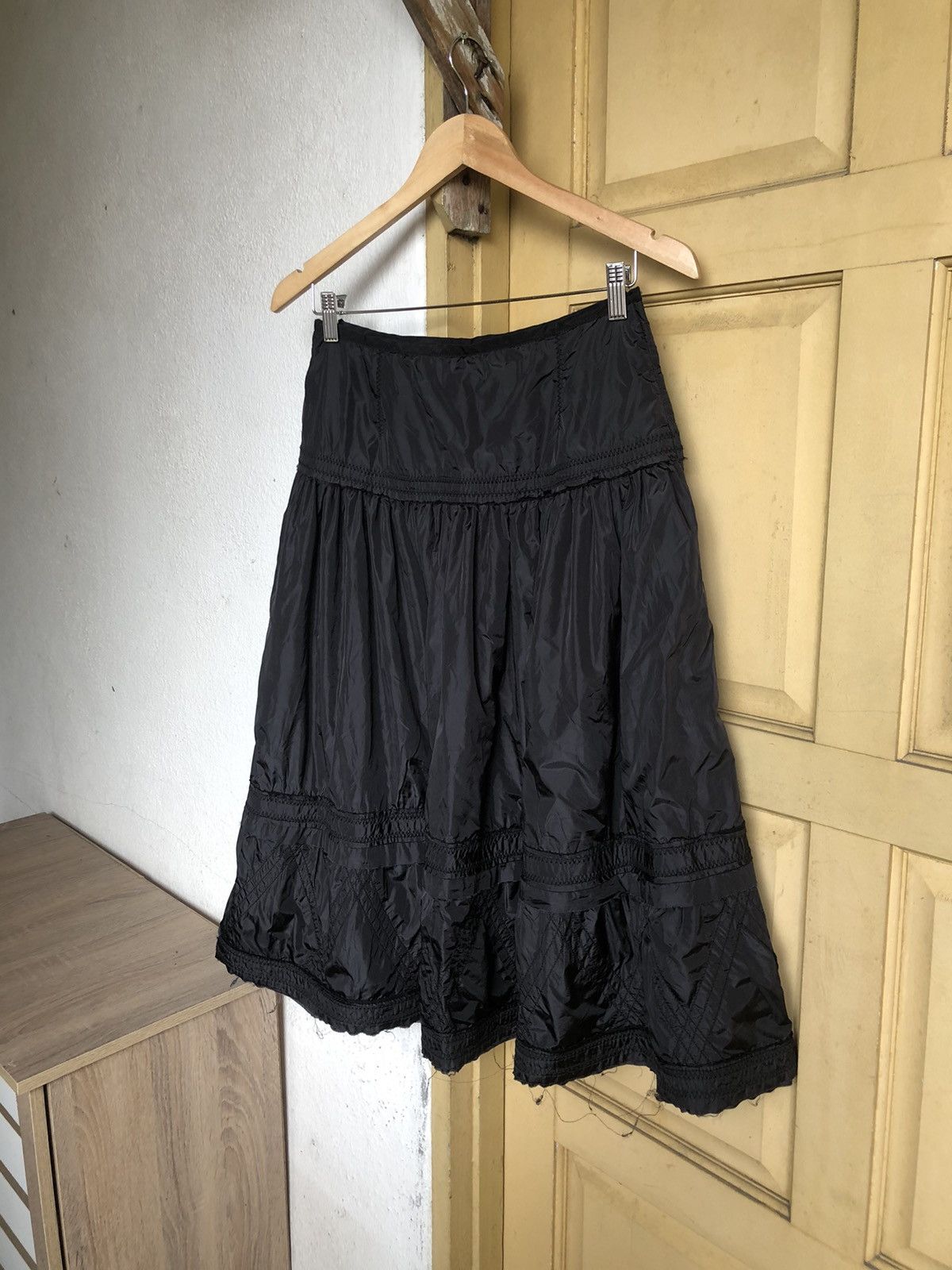 yoshie inaba Vintage Yoshi Inaba Seditionaries Bondage Midi Skirt Size 26" / US 2 / IT 38 - 5 Thumbnail