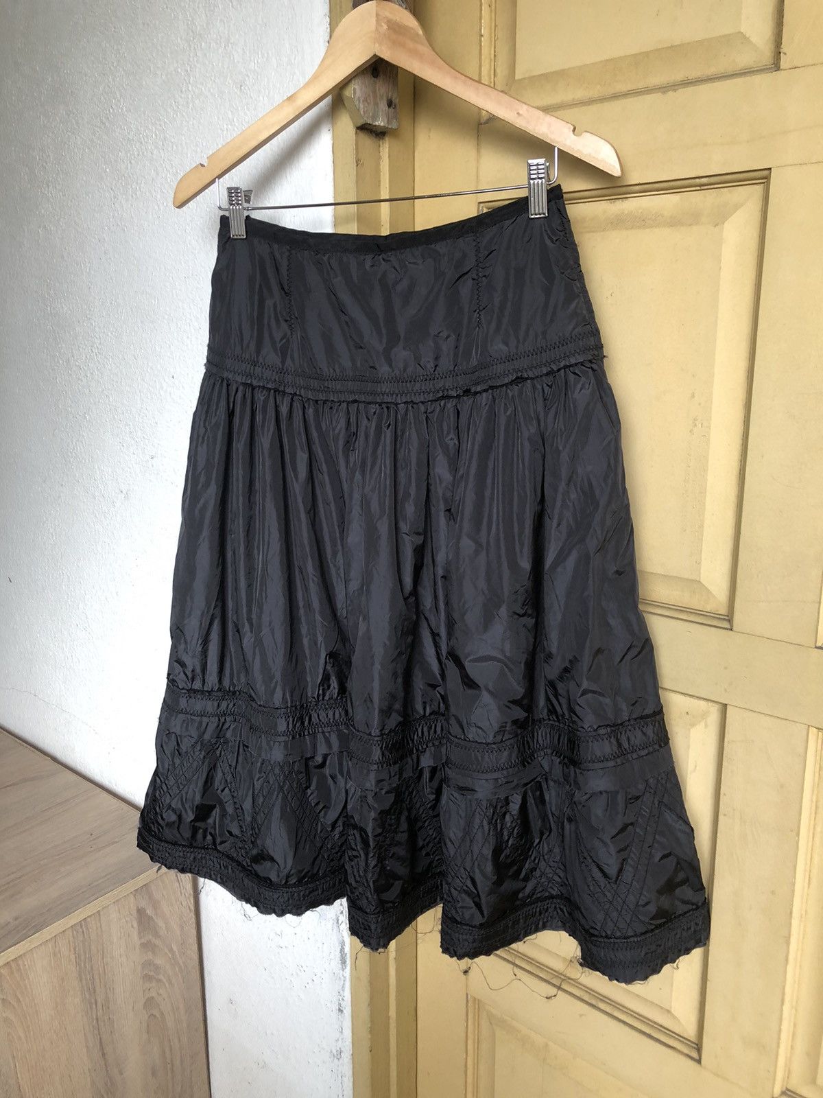 yoshie inaba Vintage Yoshi Inaba Seditionaries Bondage Midi Skirt Size 26" / US 2 / IT 38 - 4 Thumbnail