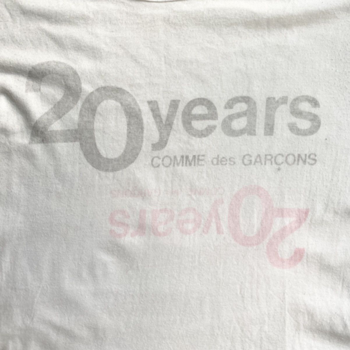 Comme des Garcons Rare CDG Homme ‘20 years’ tee Size US M / EU 48-50 / 2 - 3 Thumbnail