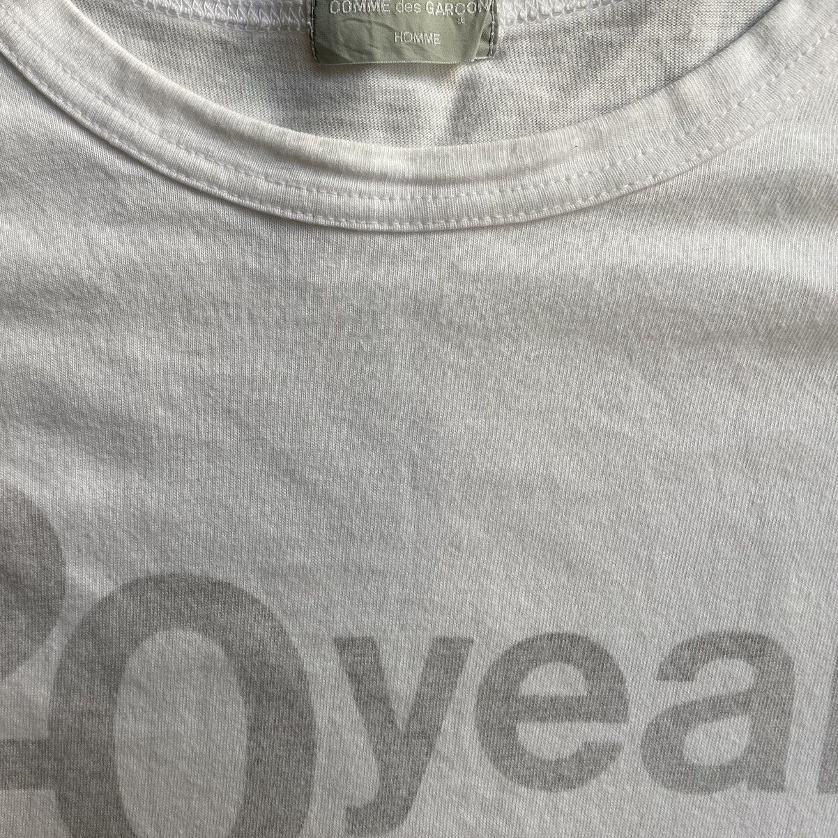Comme des Garcons Rare CDG Homme ‘20 years’ tee Size US M / EU 48-50 / 2 - 4 Thumbnail