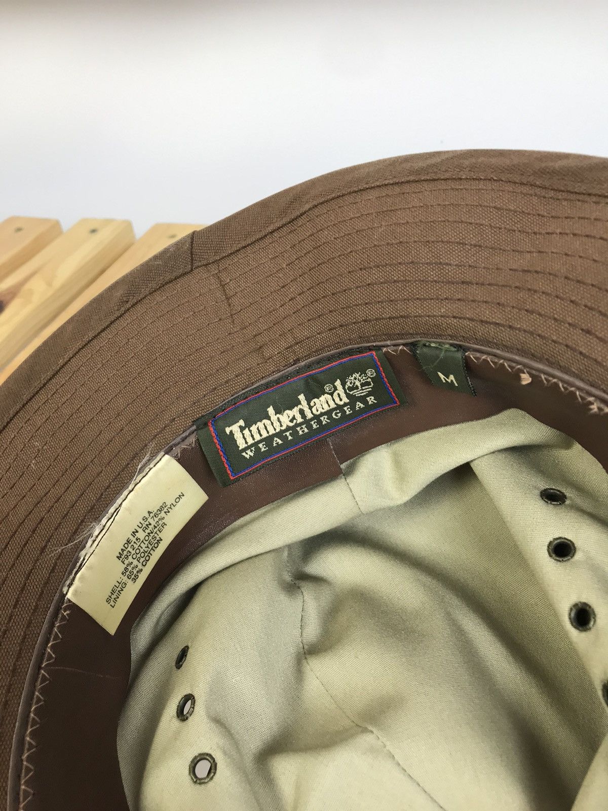 Timberland × Vintage Timberland vintage hat 90s Size ONE SIZE - 4 Thumbnail