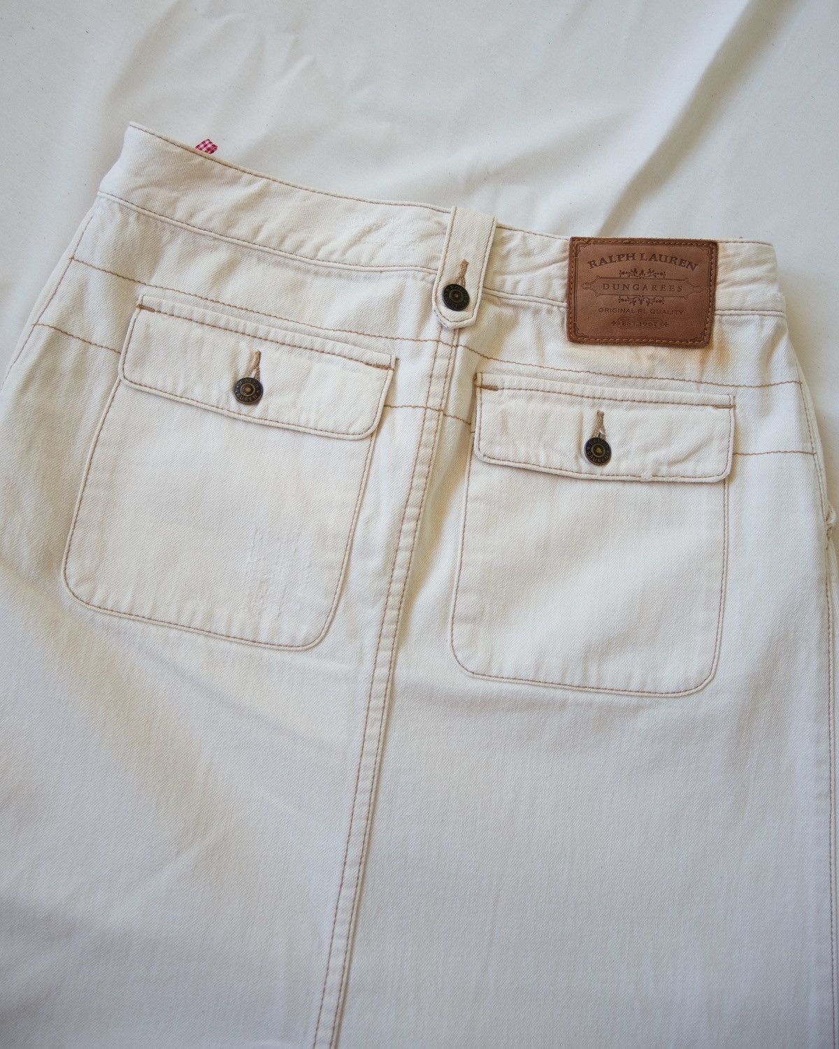 Polo Ralph Lauren Ralph Lauren Dungarees denim skirt Size 26" / US 2 / IT 38 - 6 Thumbnail