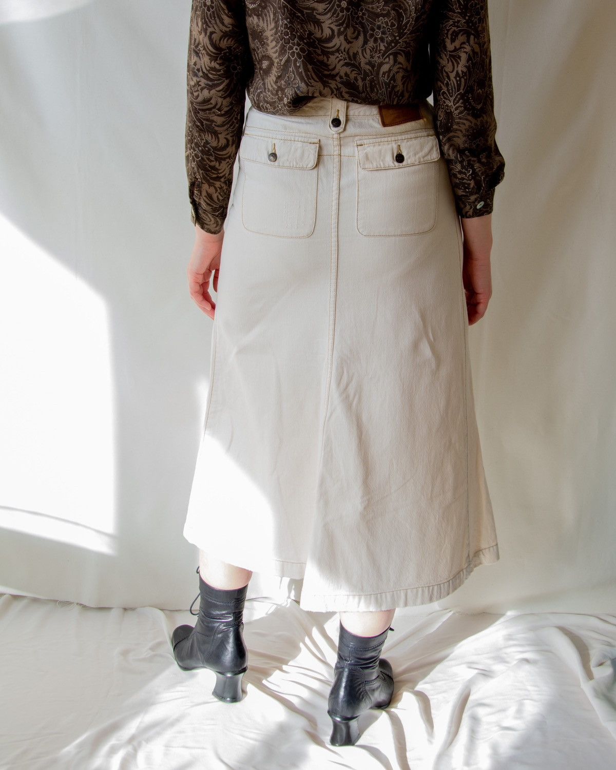 Polo Ralph Lauren Ralph Lauren Dungarees denim skirt Size 26" / US 2 / IT 38 - 2 Thumbnail