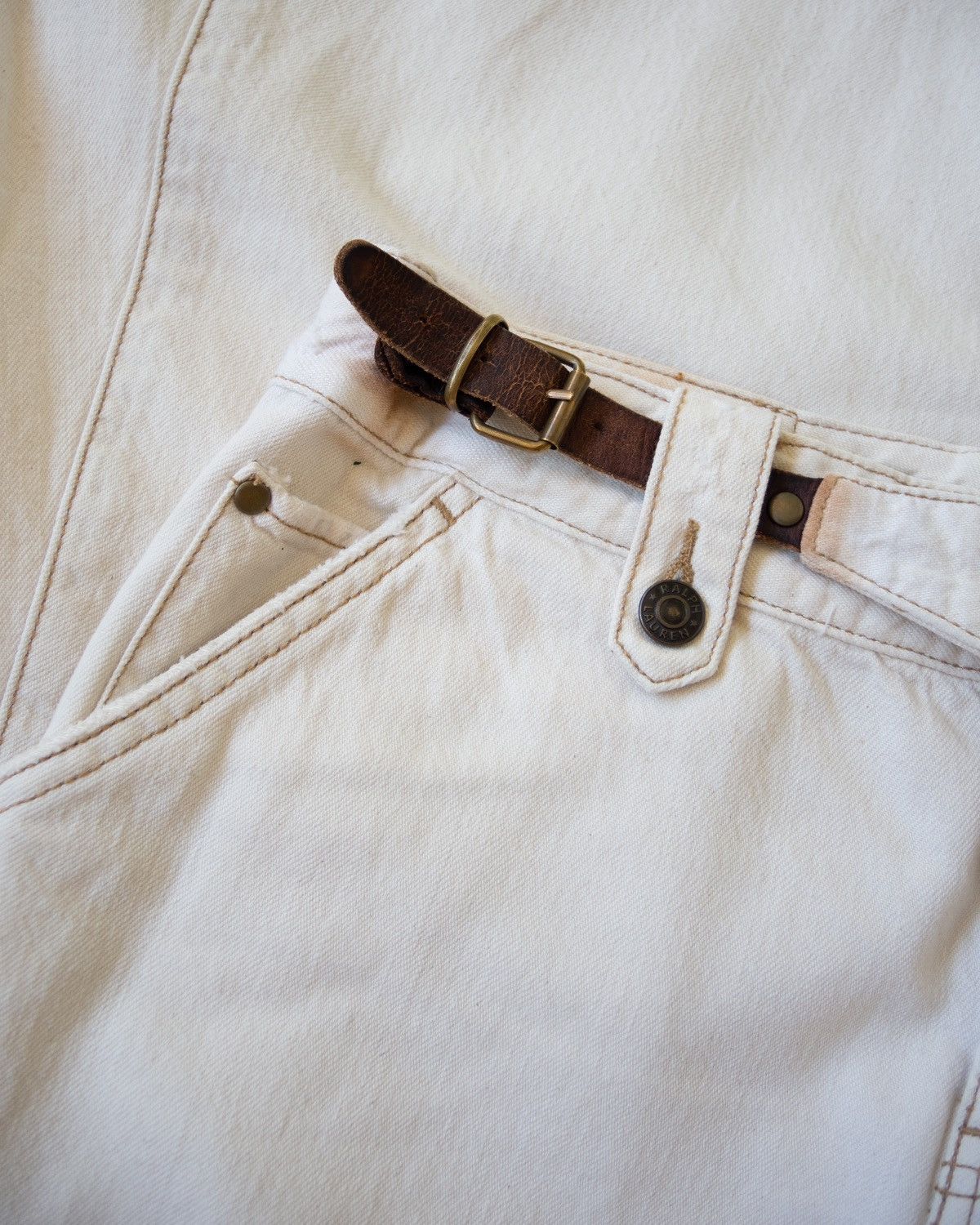 Polo Ralph Lauren Ralph Lauren Dungarees denim skirt Size 26" / US 2 / IT 38 - 8 Thumbnail
