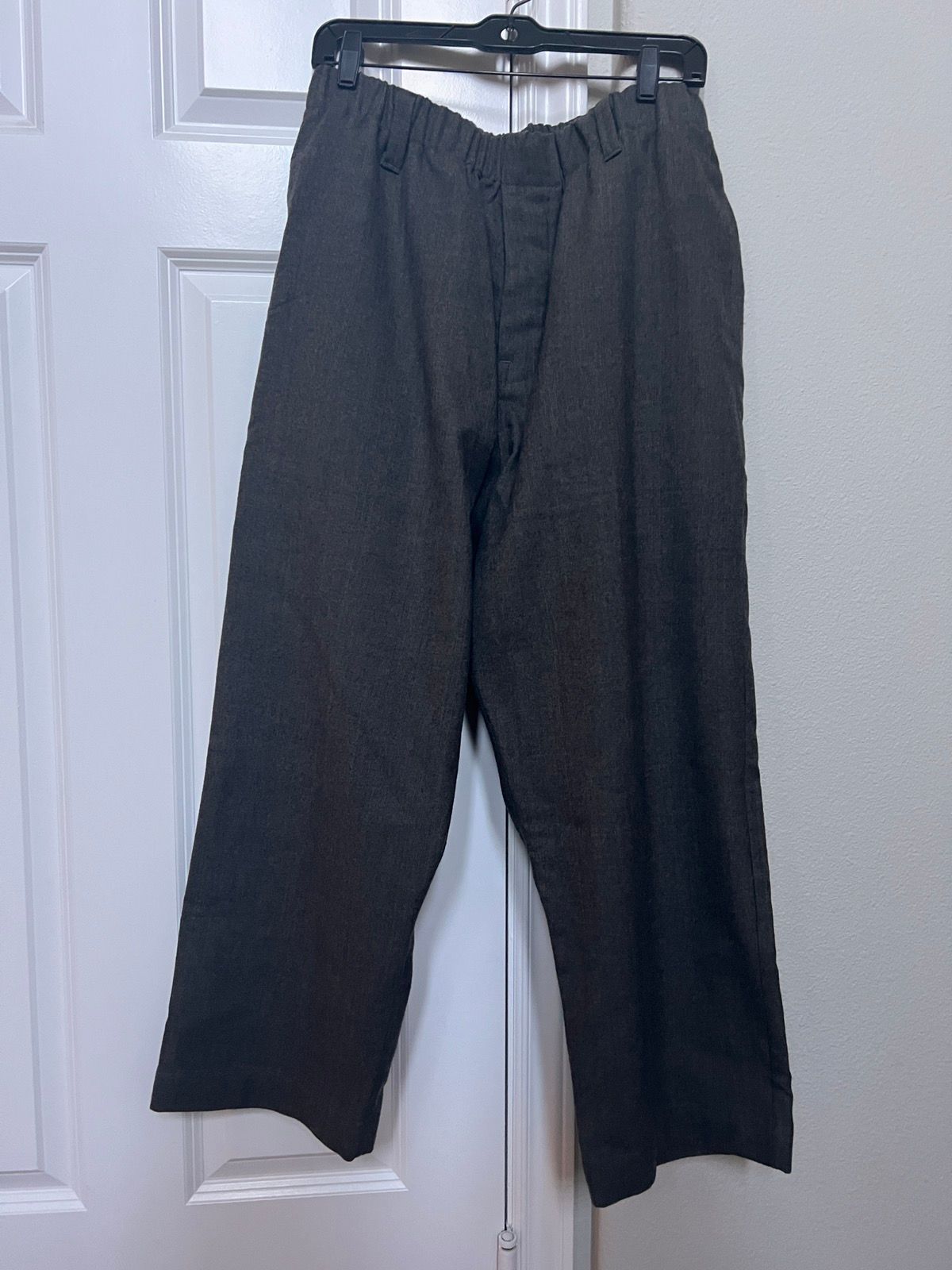 Evan Kinori Glencheck wool elastic pants size L | Grailed