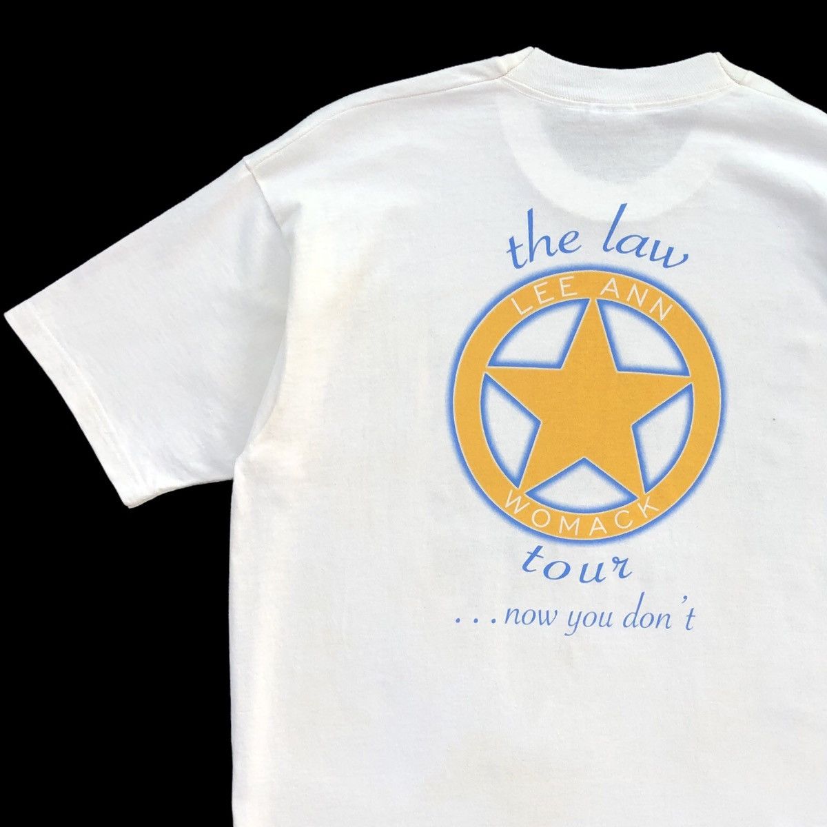 Band Tees Vintage 90s Lee Ann Womack The Law Tour Printed Tee Size US XL / EU 56 / 4 - 6 Thumbnail