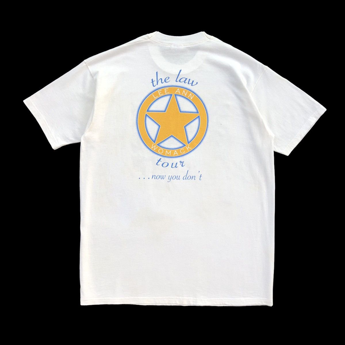 Band Tees Vintage 90s Lee Ann Womack The Law Tour Printed Tee Size US XL / EU 56 / 4 - 5 Thumbnail
