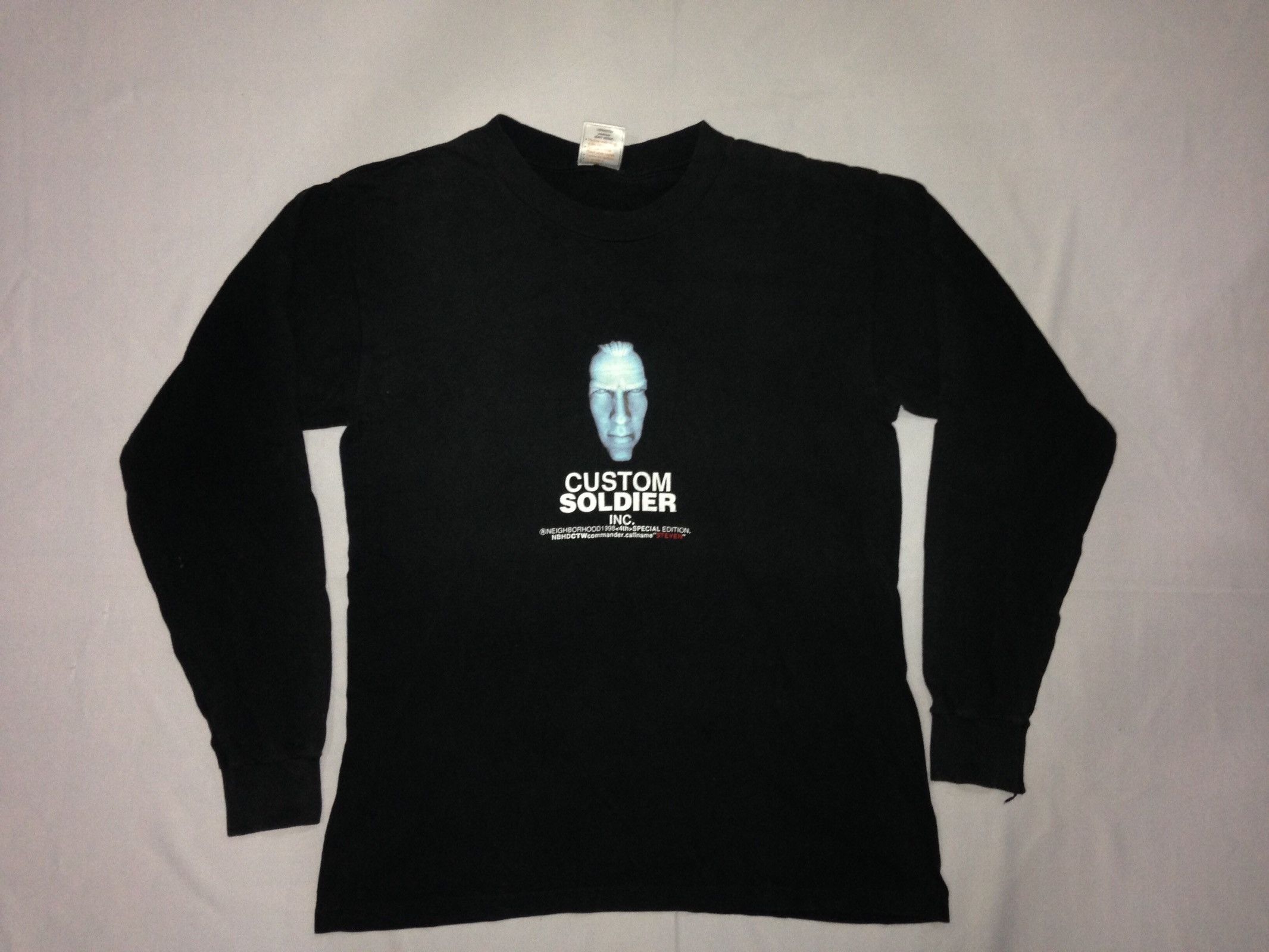 Neighborhood Neighborhood Custom Soldier Long Sleeve Tee Size US L / EU 52-54 / 3 - 1 Thumbnail