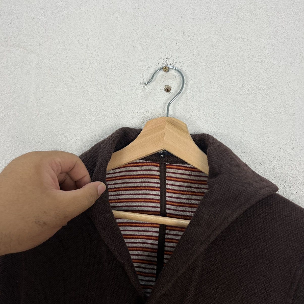 Japanese Brand × SHIPS RARE SHIPS CARDIGAN JACKET STRIPE LINING STREETWEAR Size US S / EU 44-46 / 1 - 8 Thumbnail