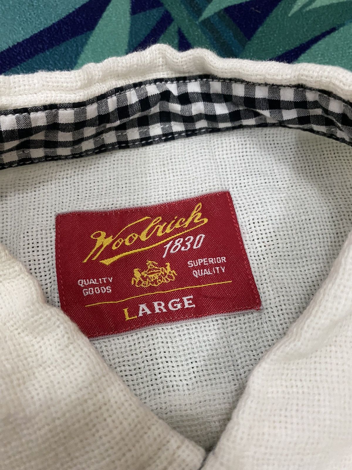 Designer × Woolrich Woolen Mills Woolrich Button Shirt Size US L / EU 52-54 / 3 - 6 Thumbnail