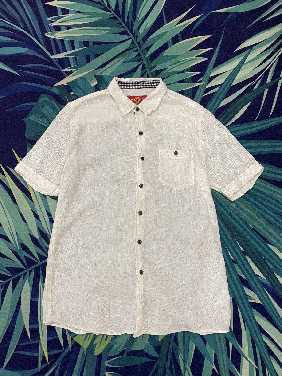 Designer × Woolrich Woolen Mills Woolrich Button Shirt Size US L / EU 52-54 / 3 - 1 Thumbnail