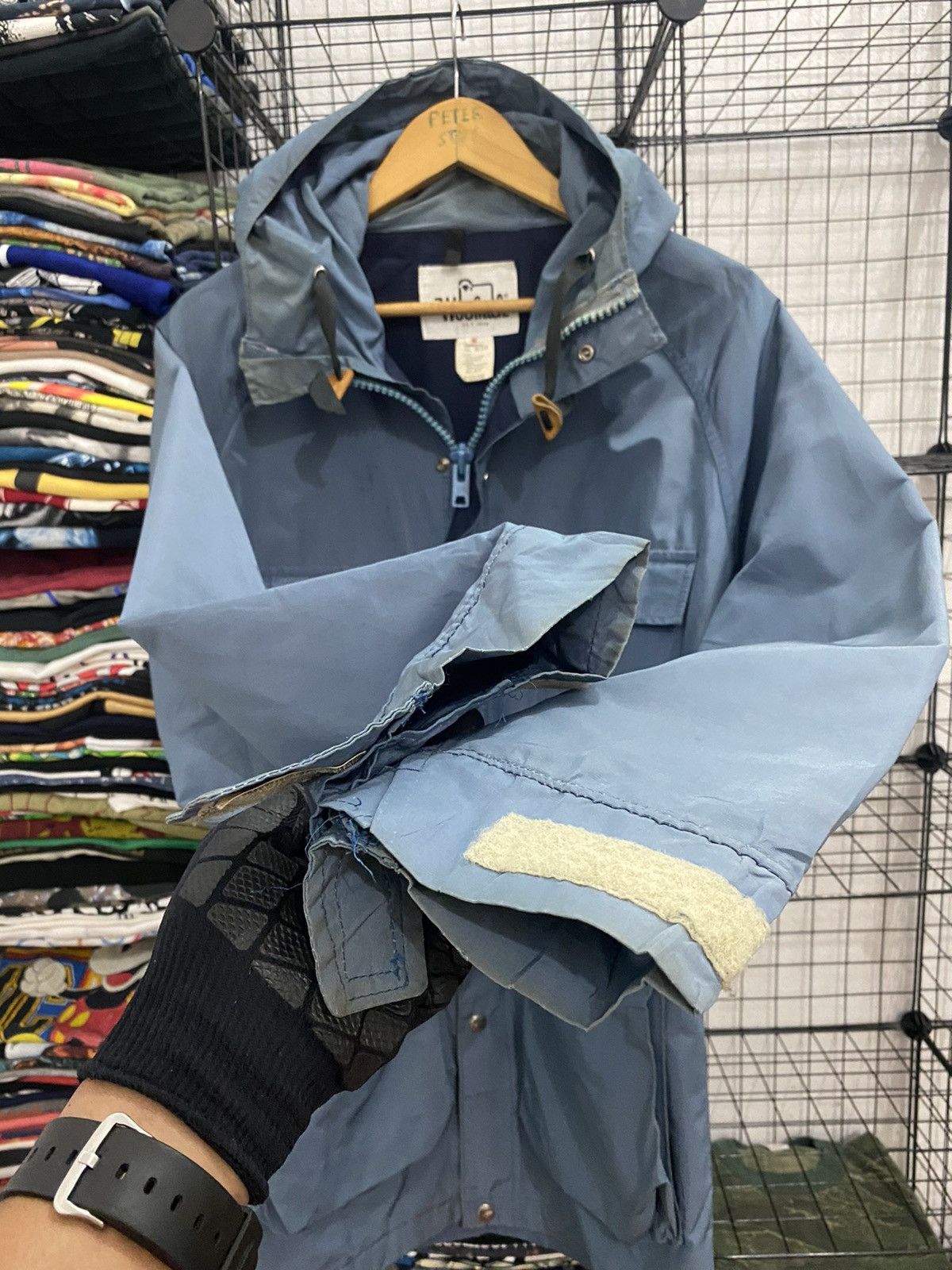 Vintage × Woolrich Woolen Mills Vintage Woolrich Nylon Fabric Survival Jacket Size US S / EU 44-46 / 1 - 6 Thumbnail