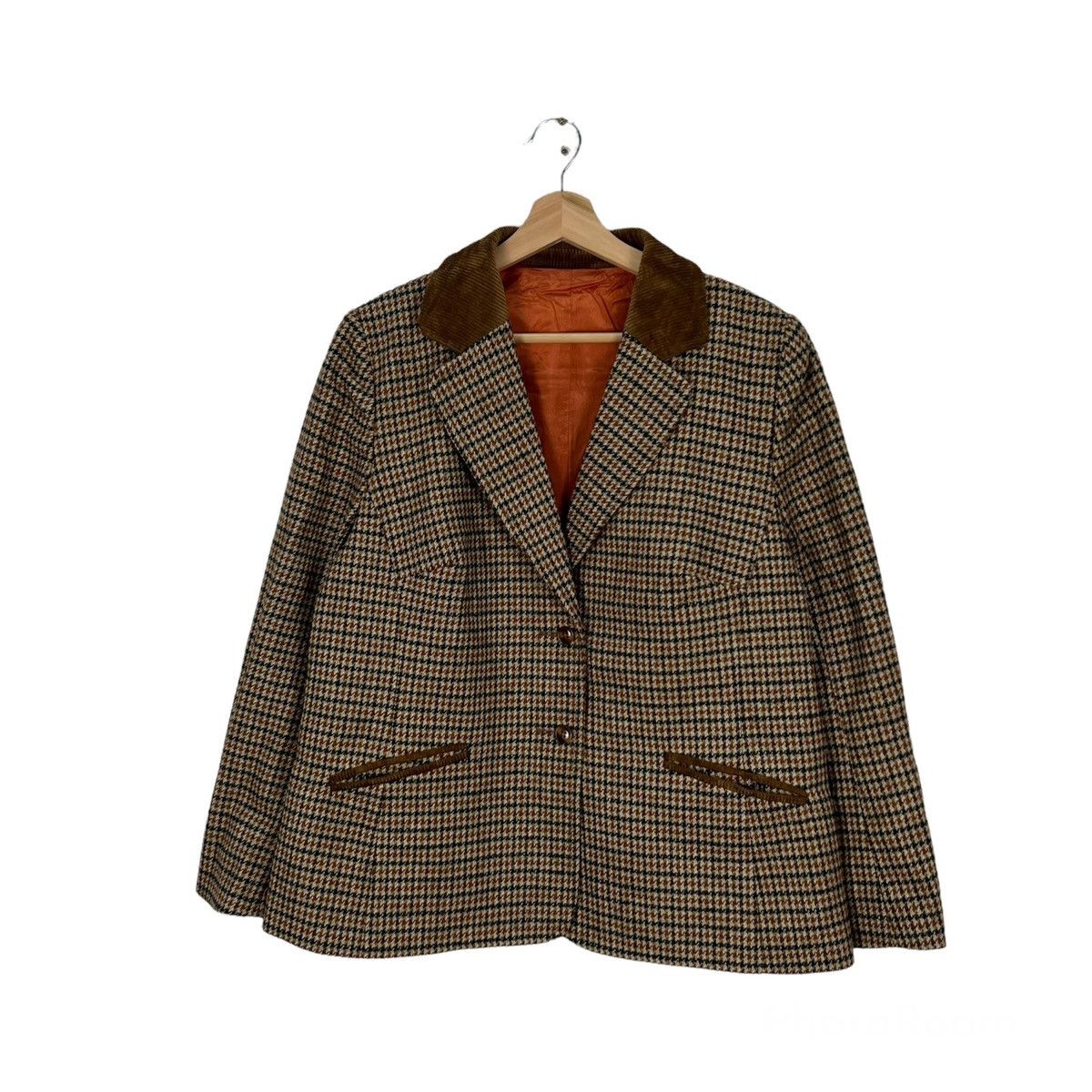 Vintage VINTAGE DERETA LINING DOUBLURE FUTTER TARTAN DESIGN Size US M / EU 48-50 / 2 - 1 Thumbnail