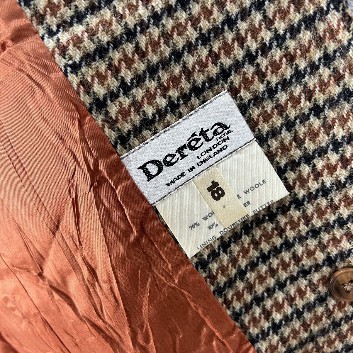 Vintage VINTAGE DERETA LINING DOUBLURE FUTTER TARTAN DESIGN Size US M / EU 48-50 / 2 - 13 Thumbnail