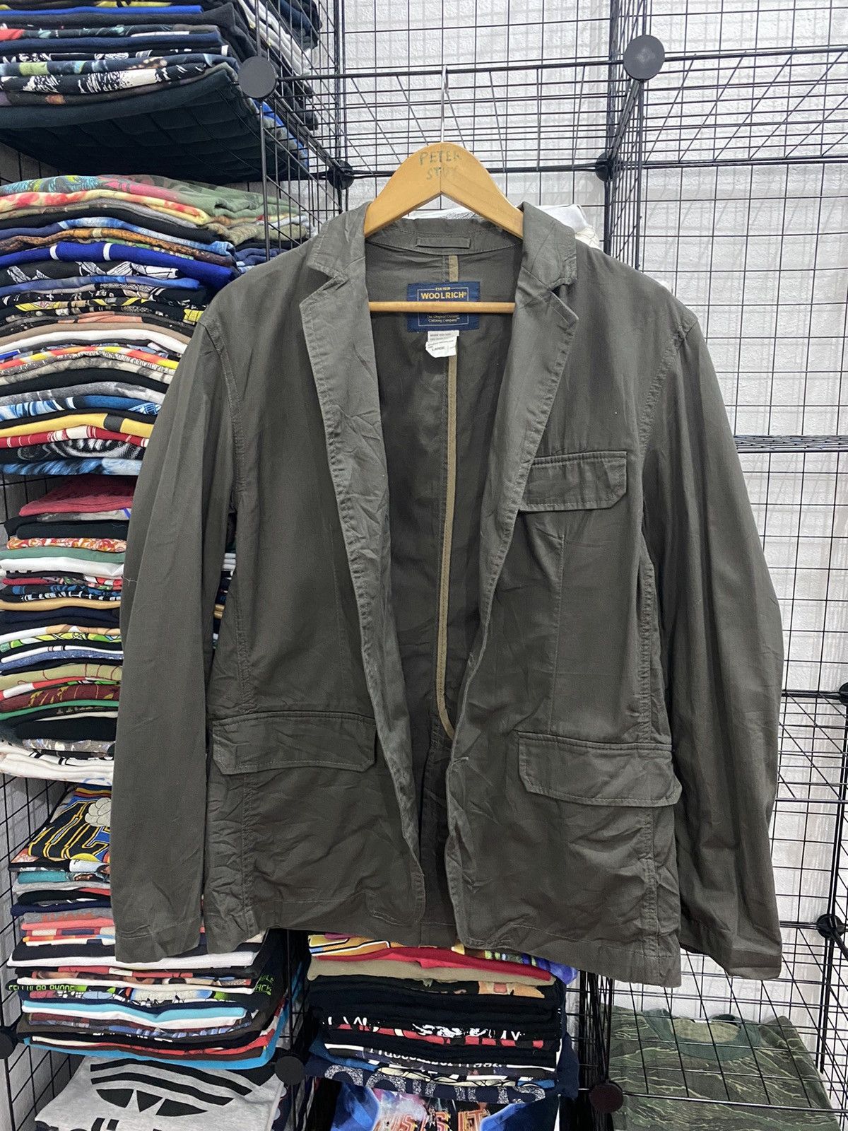 Woolrich Woolen Mills Woolrich Jacket Cotton Fabric Size US L / EU 52-54 / 3 - 4 Thumbnail