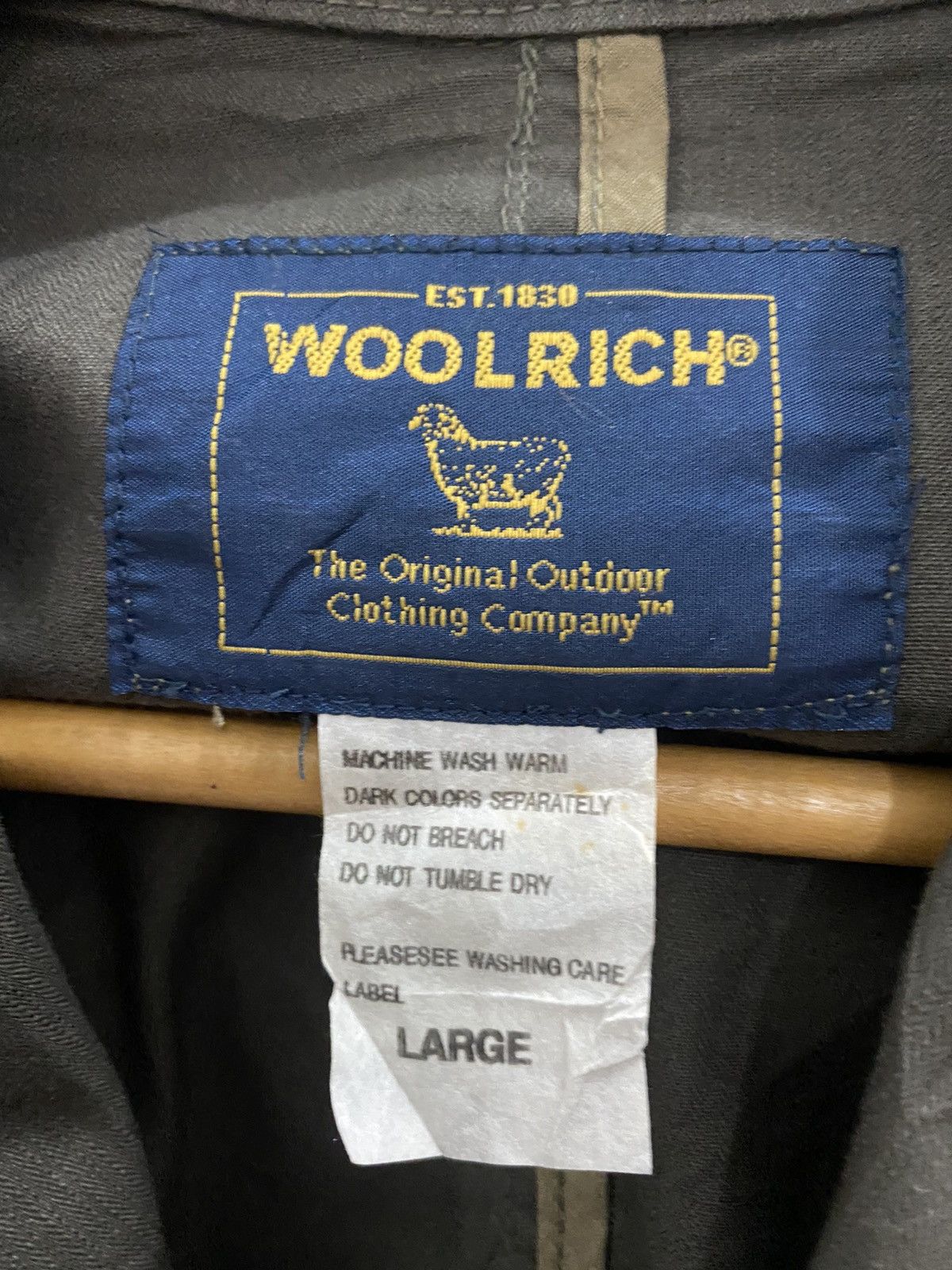 Woolrich Woolen Mills Woolrich Jacket Cotton Fabric Size US L / EU 52-54 / 3 - 14 Thumbnail