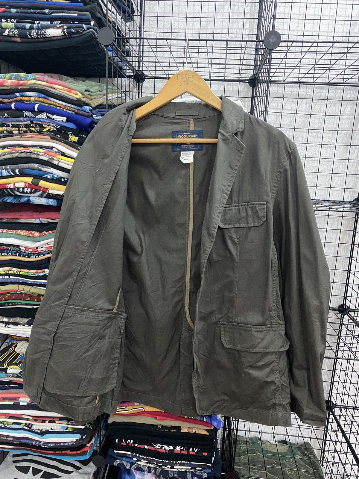 Woolrich Woolen Mills Woolrich Jacket Cotton Fabric Size US L / EU 52-54 / 3 - 5 Thumbnail