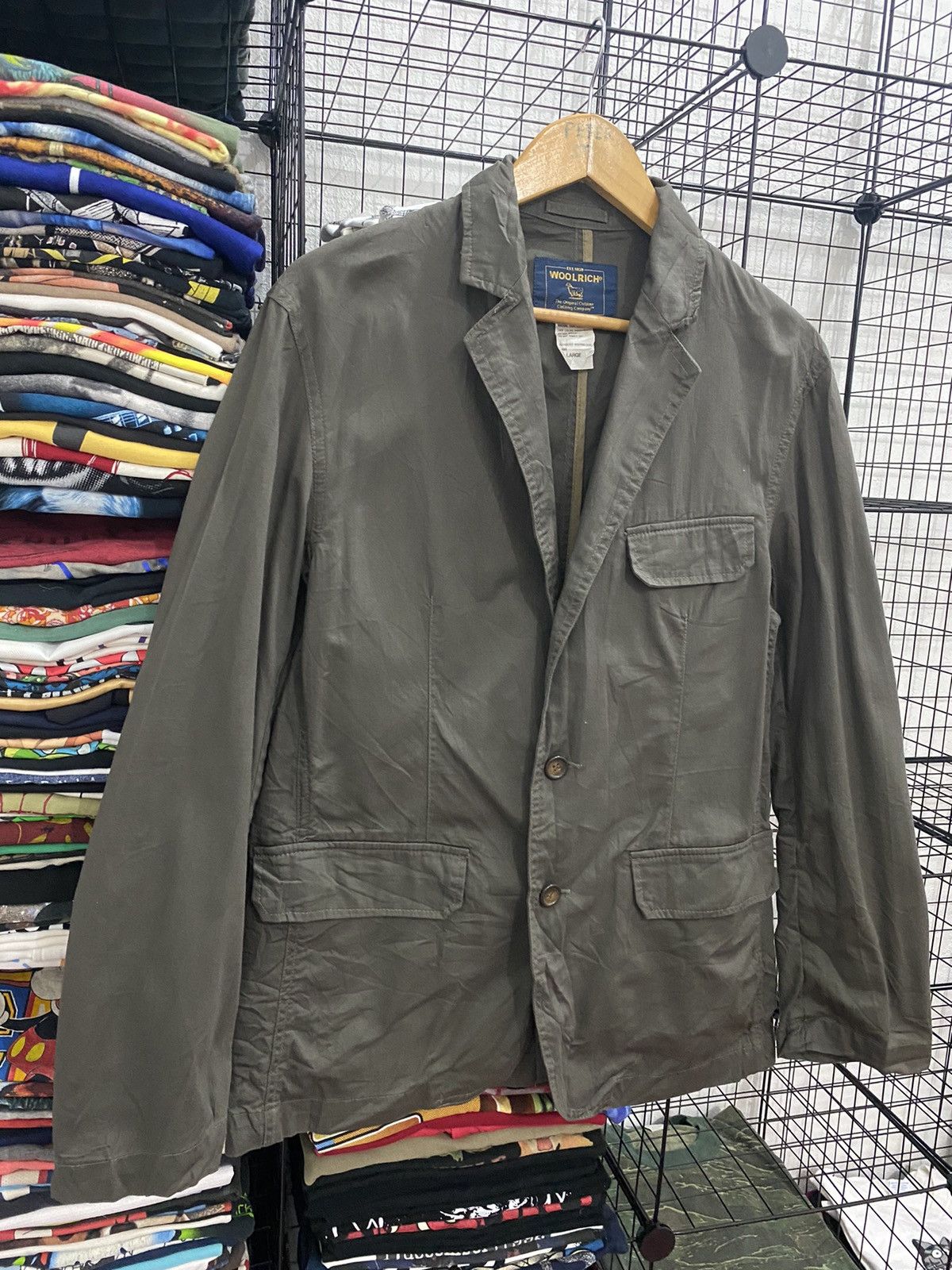 Woolrich Woolen Mills Woolrich Jacket Cotton Fabric Size US L / EU 52-54 / 3 - 3 Thumbnail