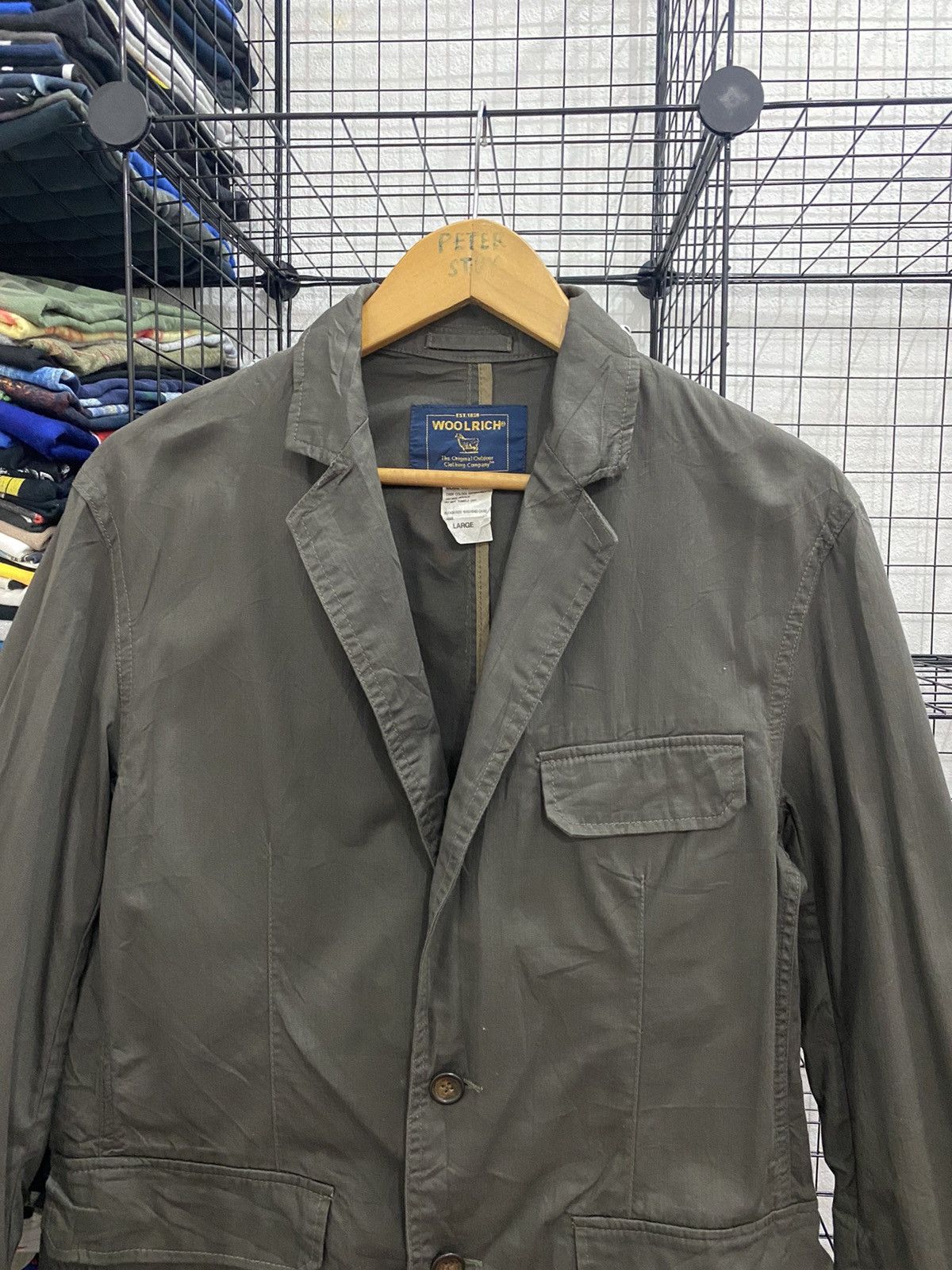 Woolrich Woolen Mills Woolrich Jacket Cotton Fabric Size US L / EU 52-54 / 3 - 8 Thumbnail