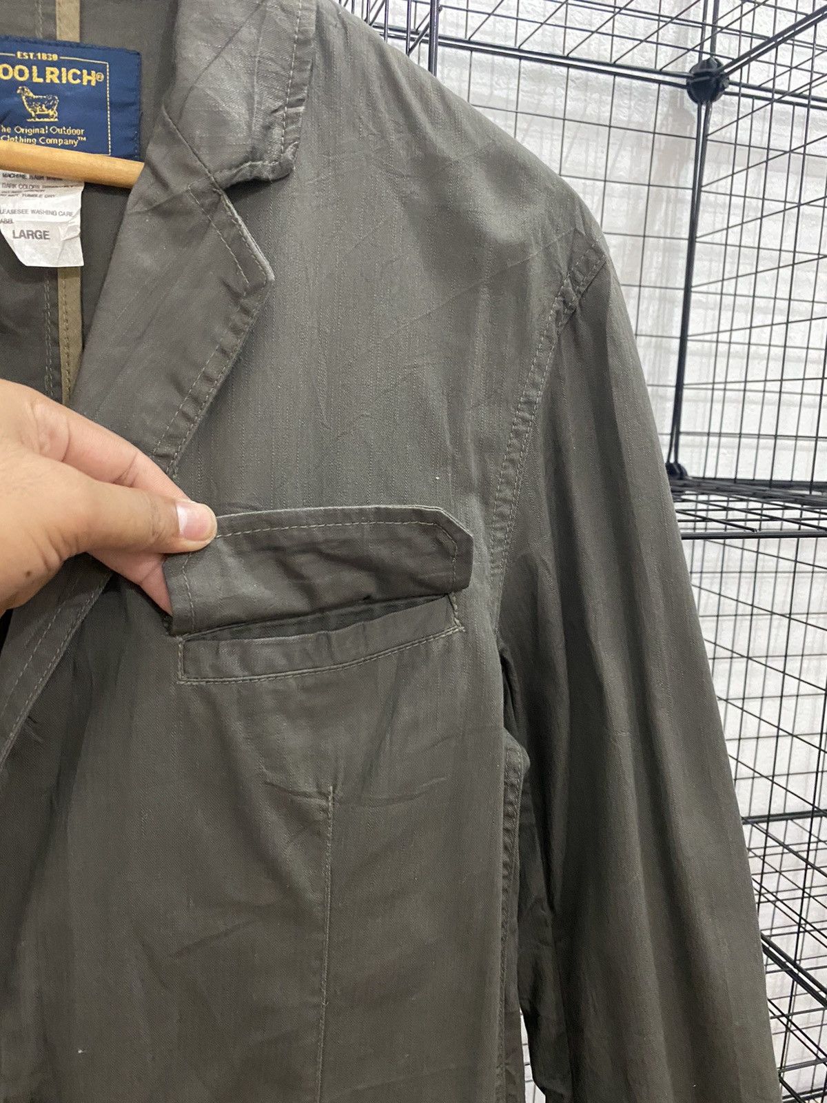 Woolrich Woolen Mills Woolrich Jacket Cotton Fabric Size US L / EU 52-54 / 3 - 9 Thumbnail