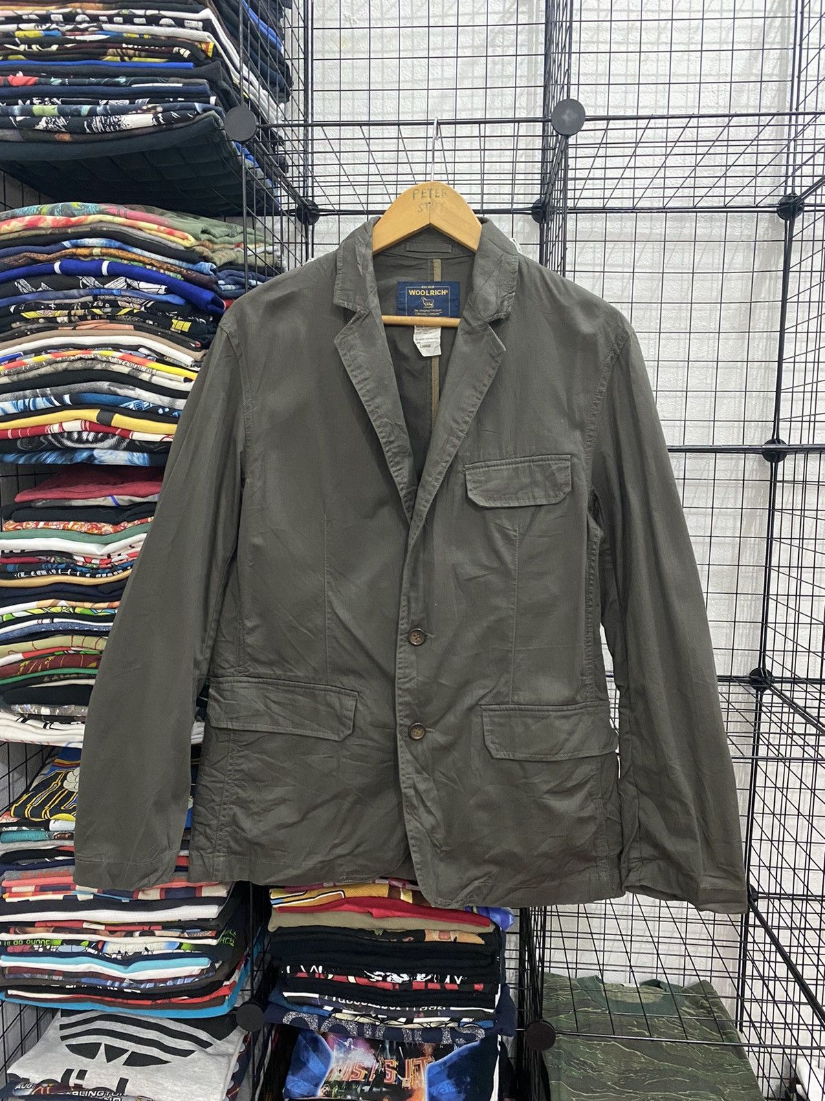 Woolrich Woolen Mills Woolrich Jacket Cotton Fabric Size US L / EU 52-54 / 3 - 1 Thumbnail